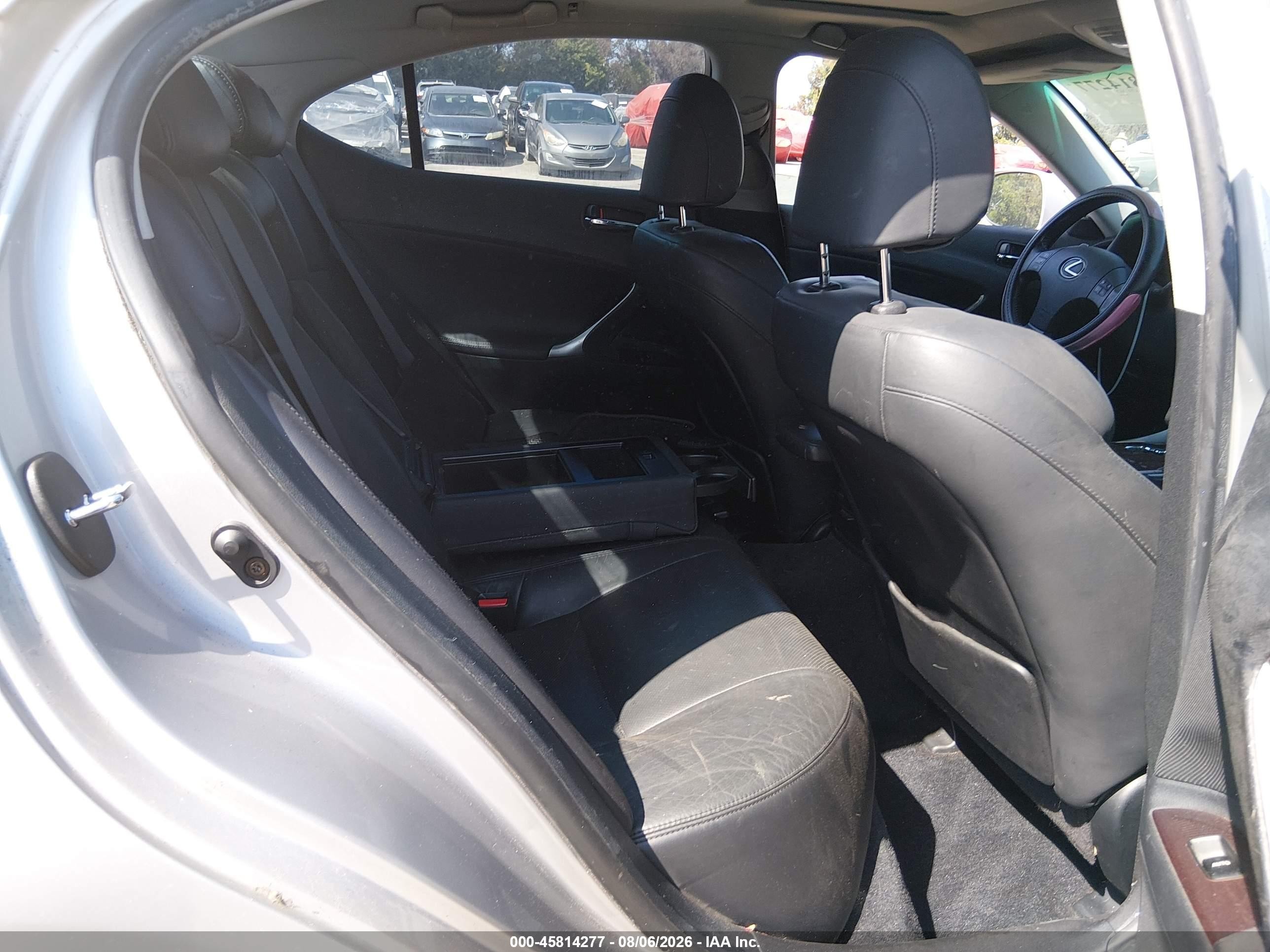 2006 Lexus Is 350 Silver vin: JTHBE262662002569