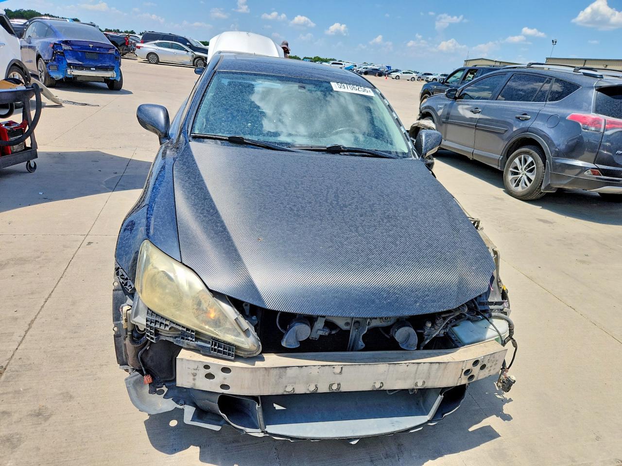 2006 Lexus Is 350 Charcoal vin: JTHBE262662004385