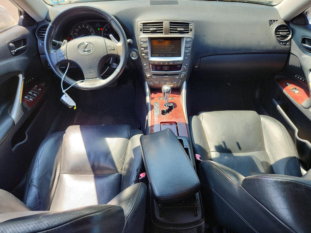 2006 Lexus Is 350 White vin: JTHBE262662006718