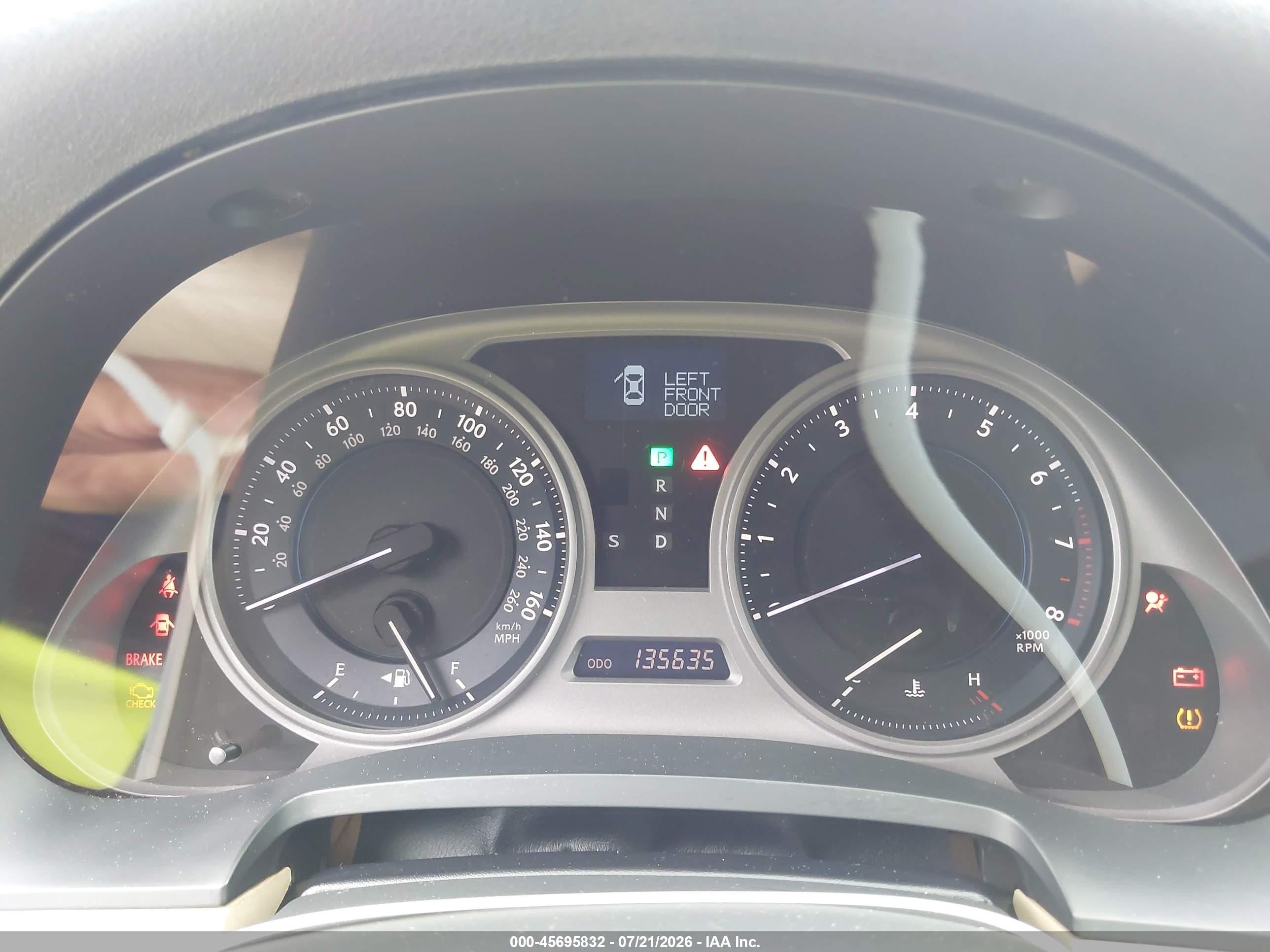 2007 Lexus Is 350   Red vin: JTHBE262672008079