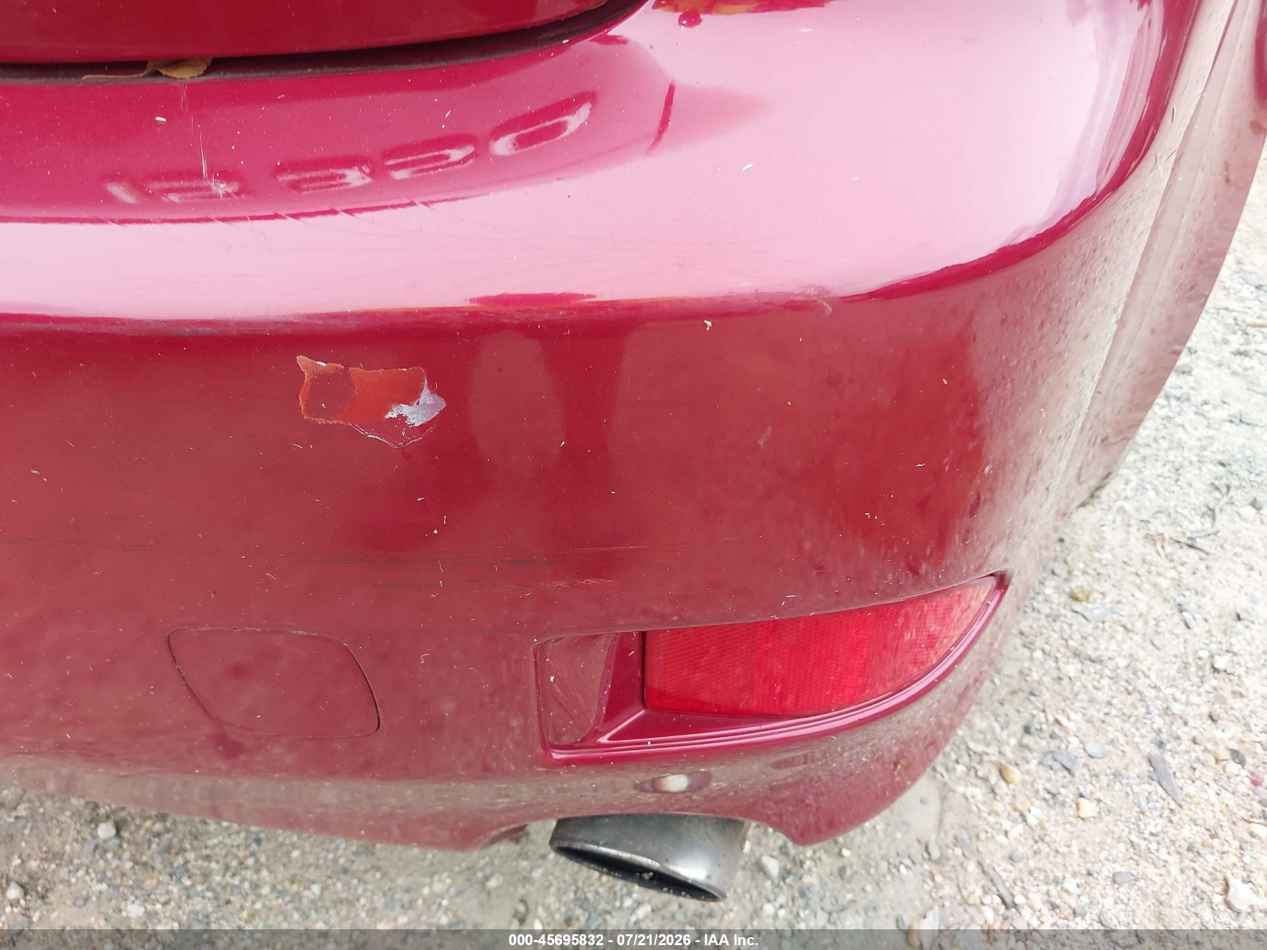 2007 Lexus Is 350   Red vin: JTHBE262672008079