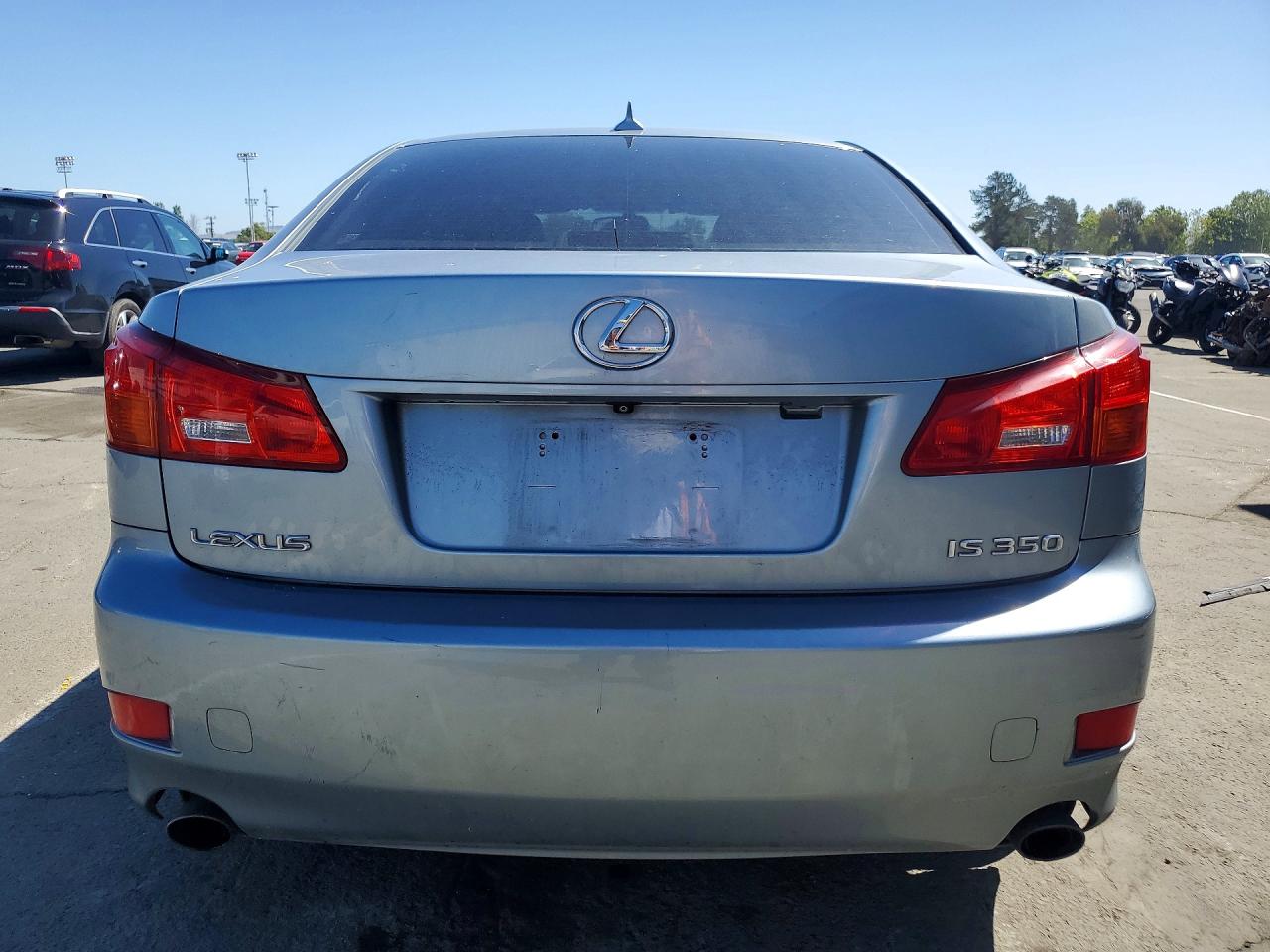 2007 Lexus Is 350 Blue vin: JTHBE262672010480