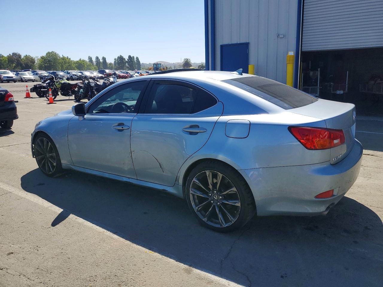 2007 Lexus Is 350 Blue vin: JTHBE262672010480