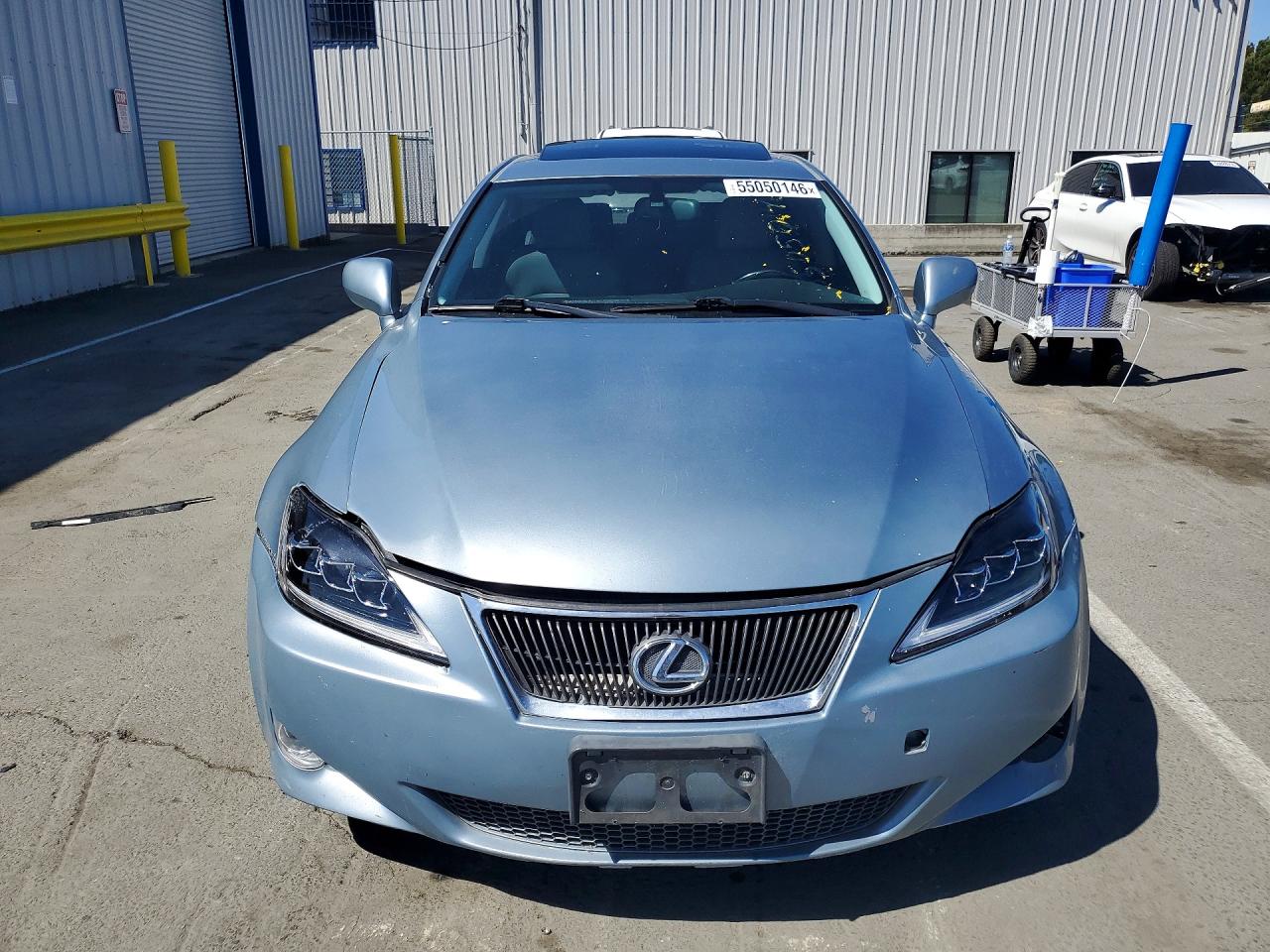 2007 Lexus Is 350 Blue vin: JTHBE262672010480