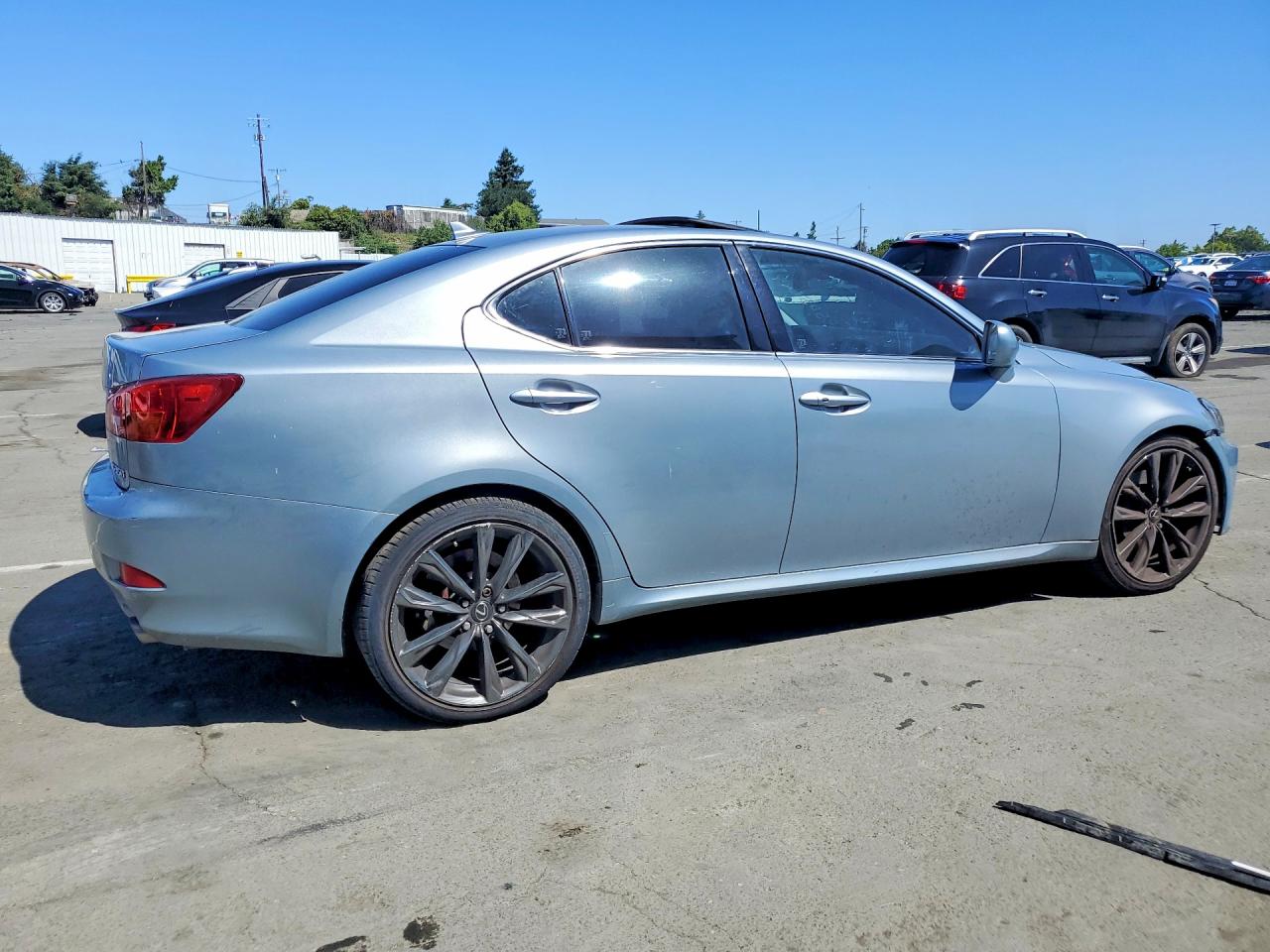 2007 Lexus Is 350 Blue vin: JTHBE262672010480