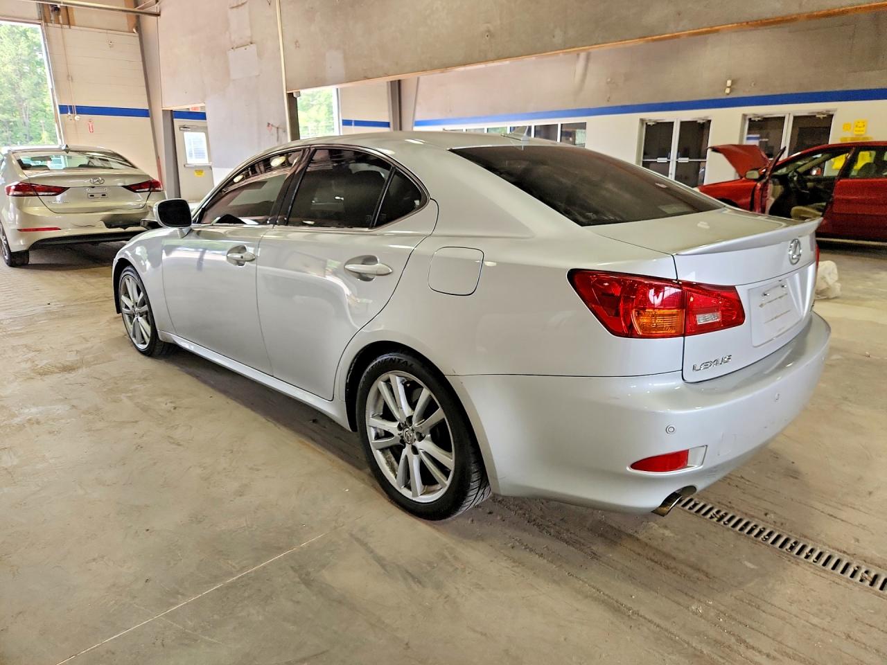 2007 Lexus Is 350 Silver vin: JTHBE262675014043