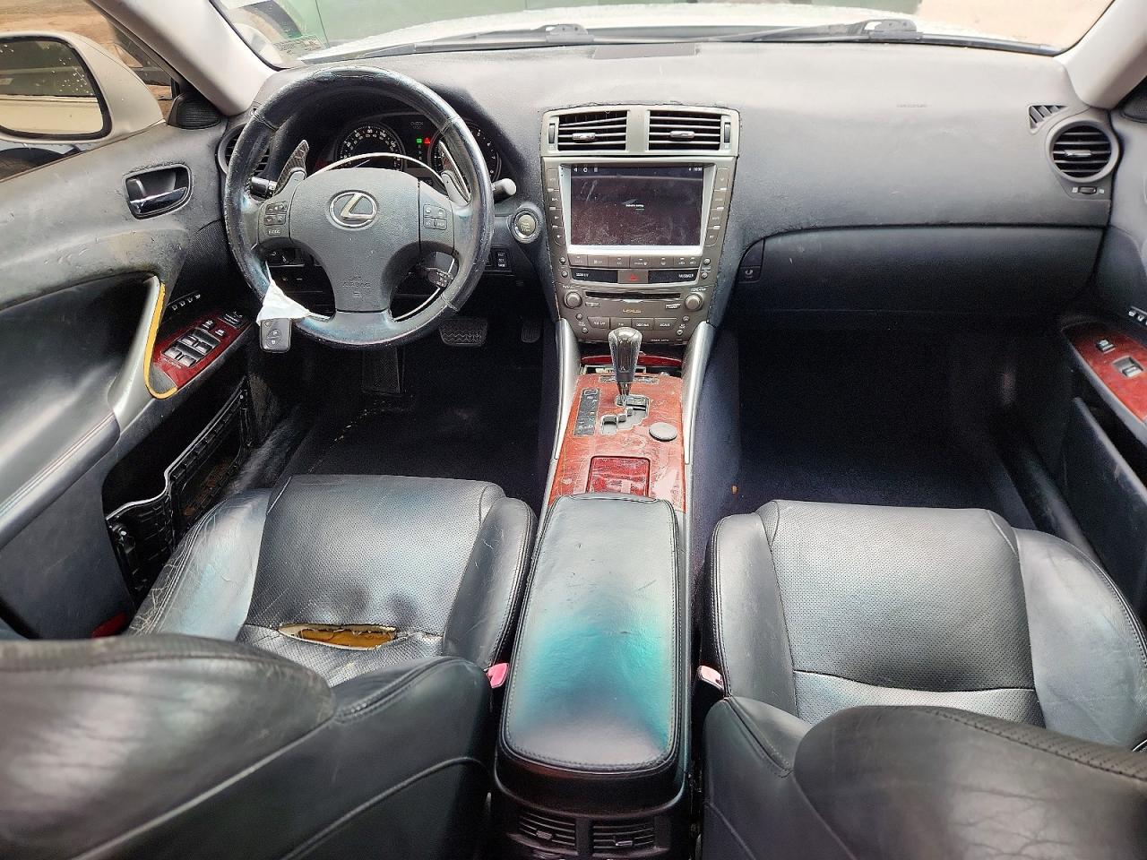2007 Lexus Is 350 Silver vin: JTHBE262675014043