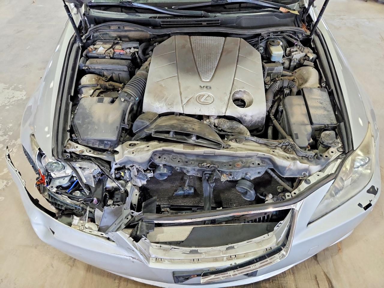 2007 Lexus Is 350 Silver vin: JTHBE262675014043