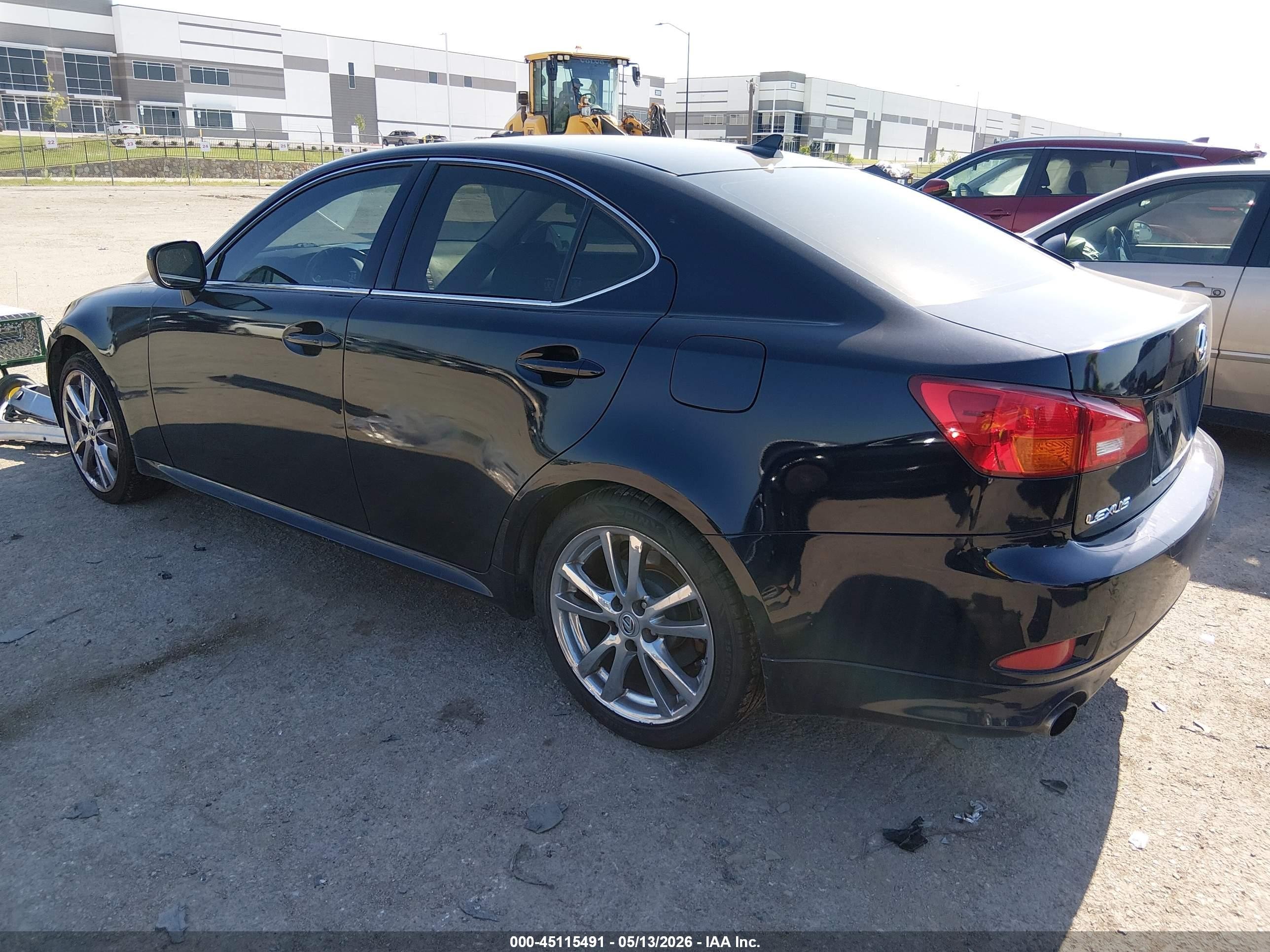 2008 Lexus Is 350   Blue vin: JTHBE262682014188