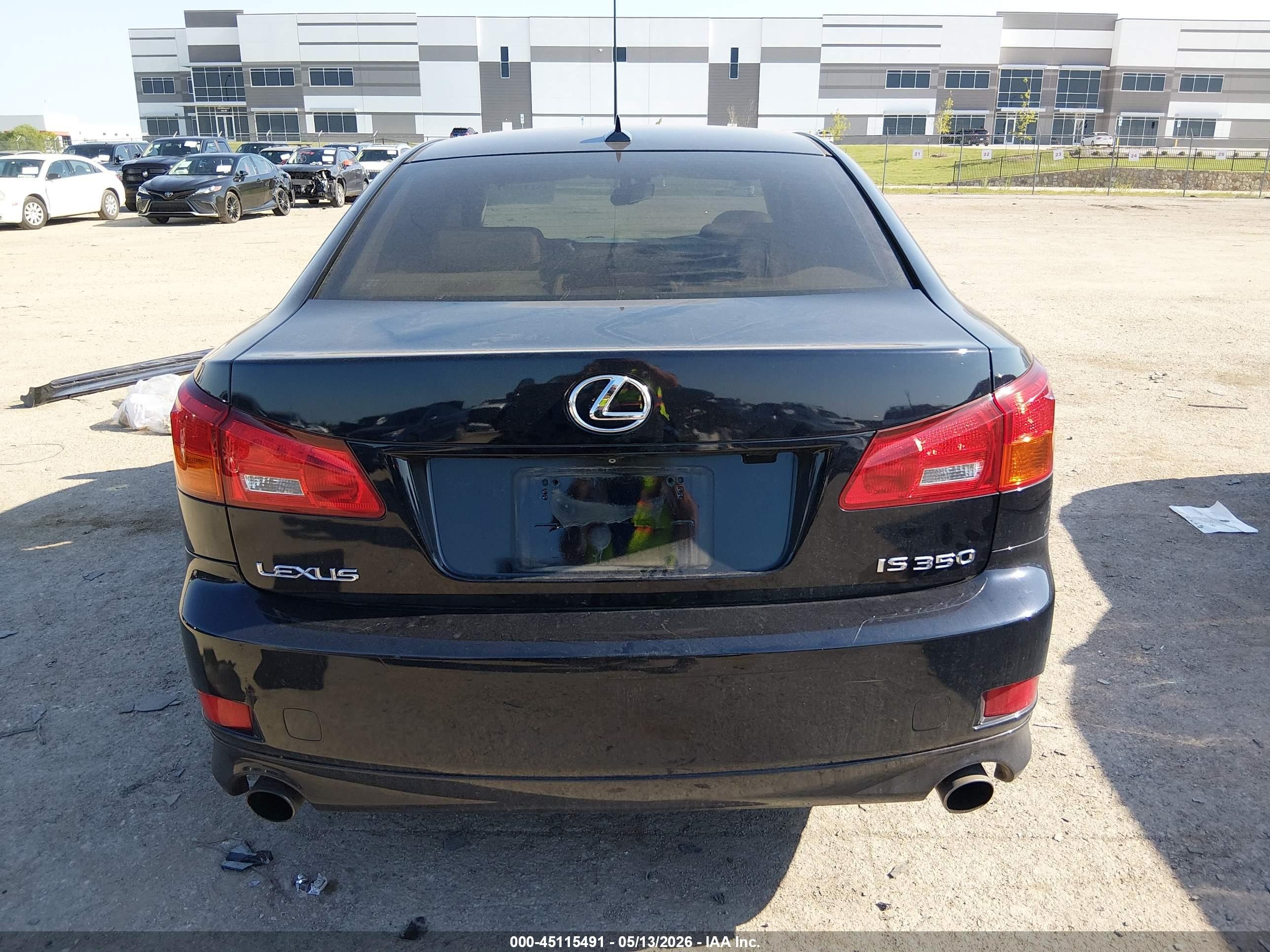 2008 Lexus Is 350   Blue vin: JTHBE262682014188