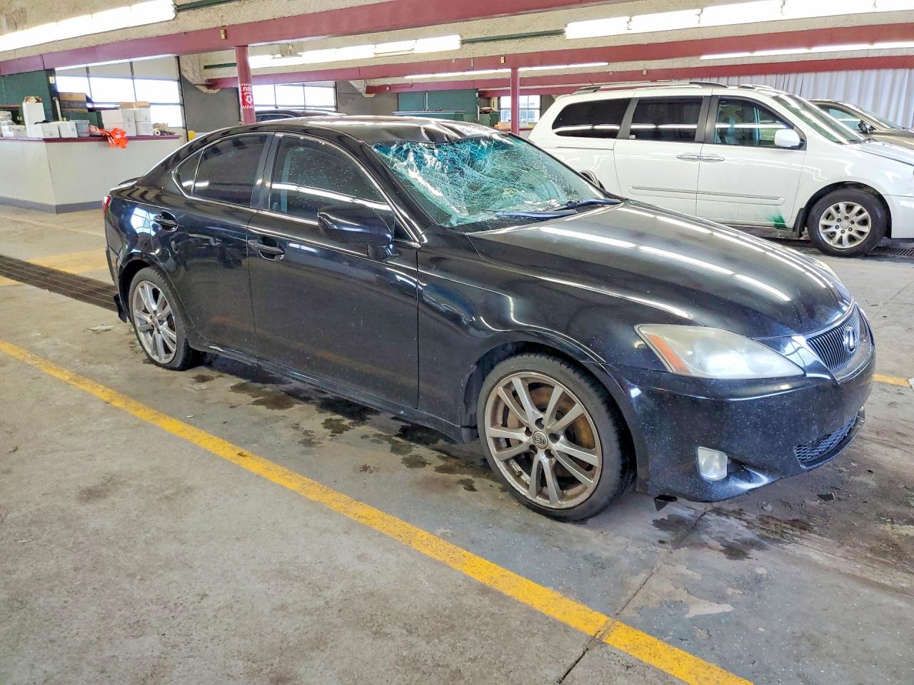 2006 Lexus Is 350 Black vin: JTHBE262762003388