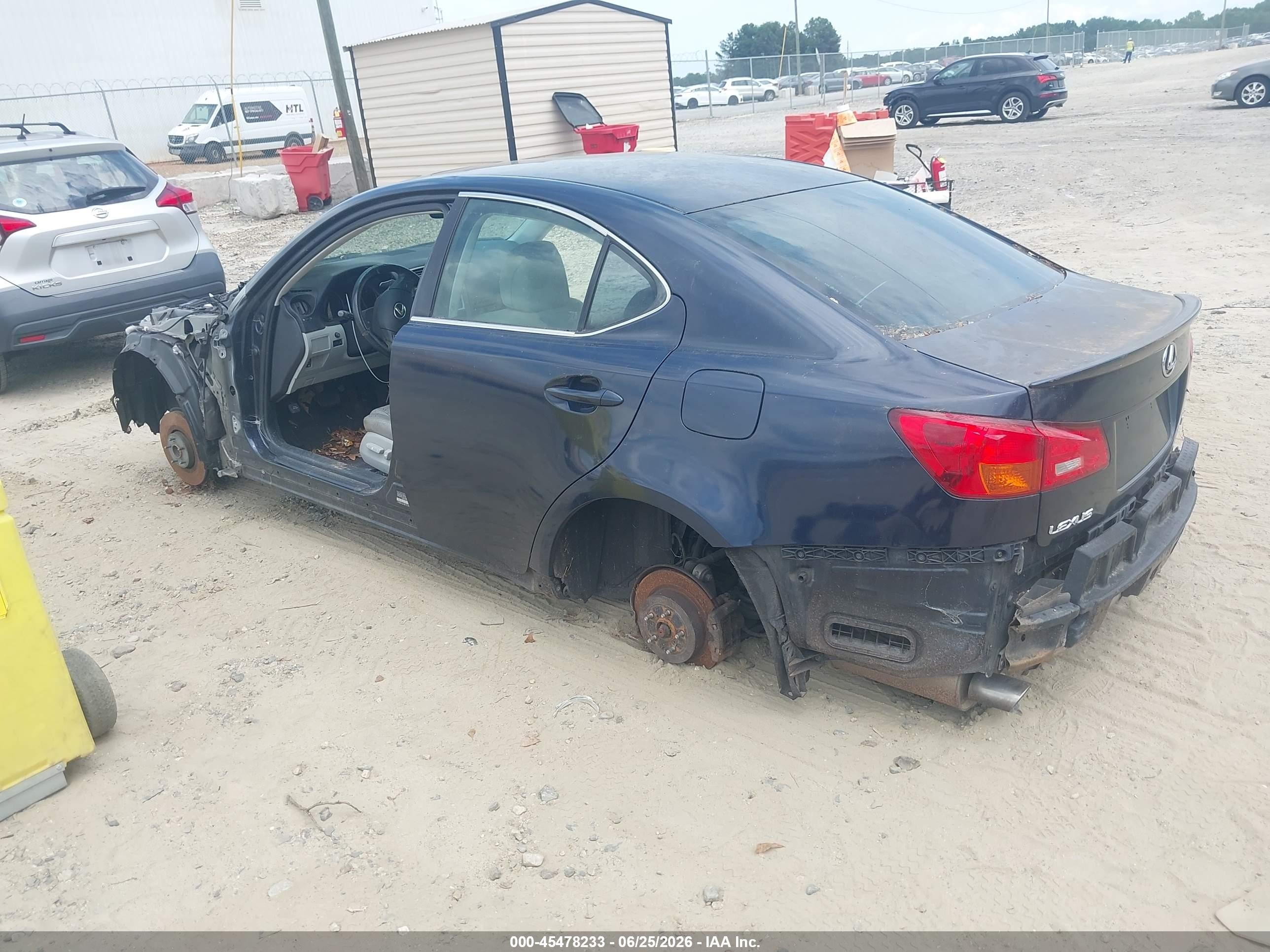 2006 Lexus Is 350   Blue vin: JTHBE262762005254
