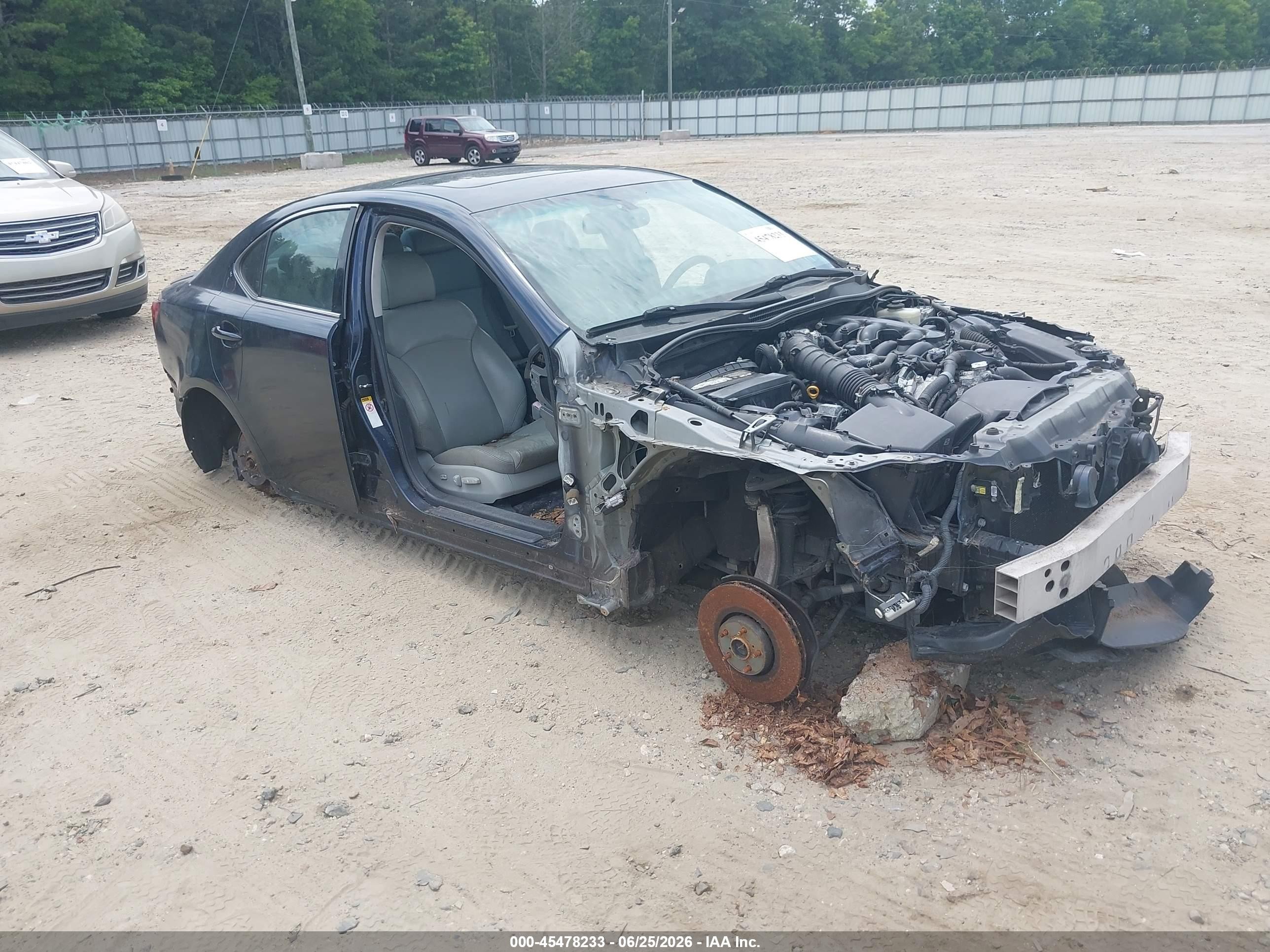 2006 Lexus Is 350   Blue vin: JTHBE262762005254