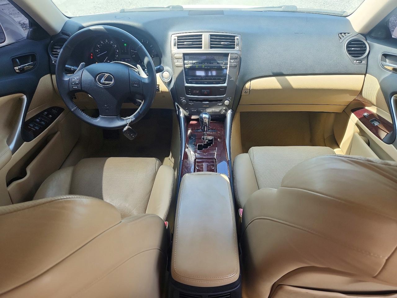 2006 Lexus Is 350 Base White vin: JTHBE262762005478