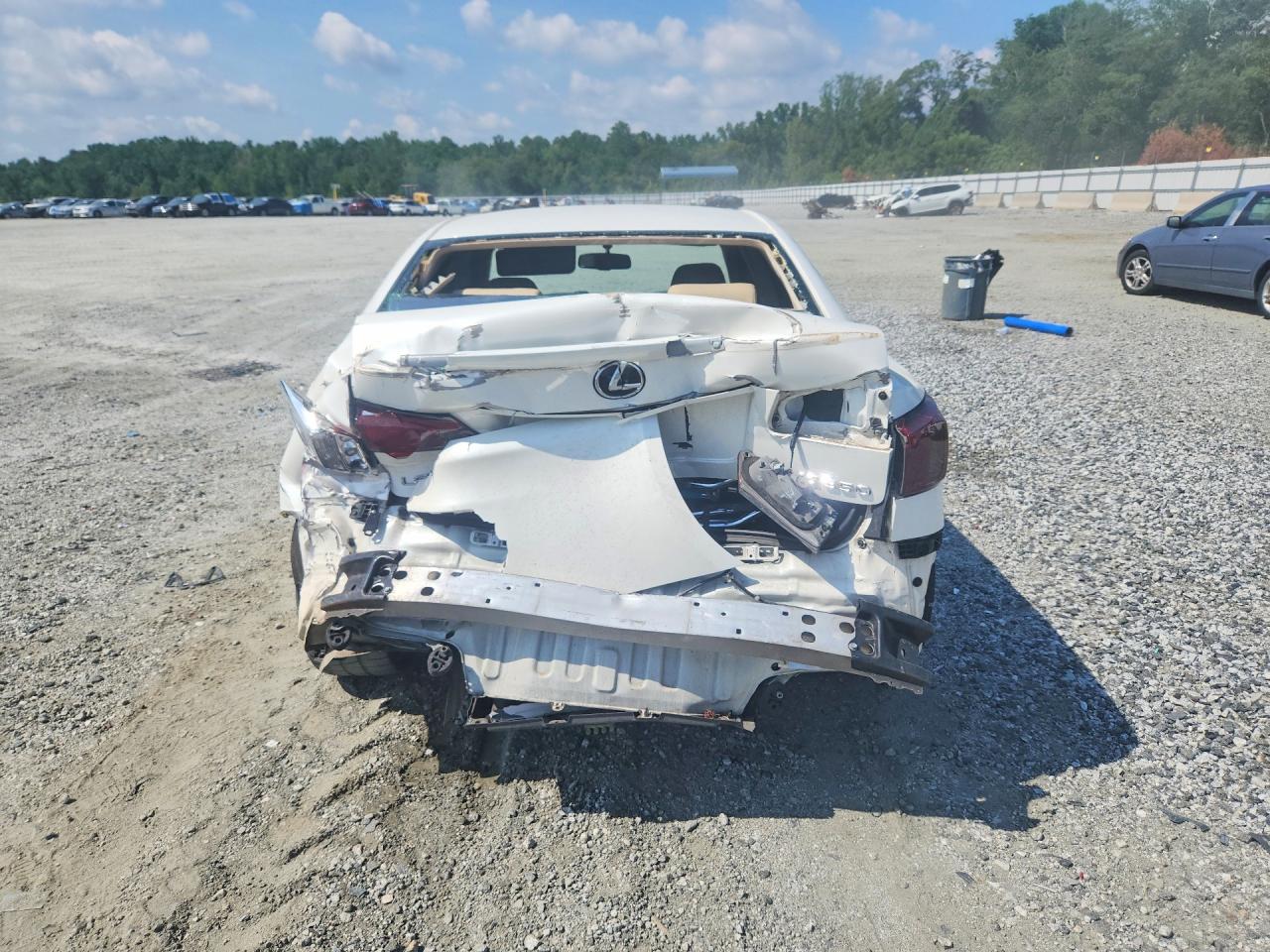 2006 Lexus Is 350 Base White vin: JTHBE262762005478