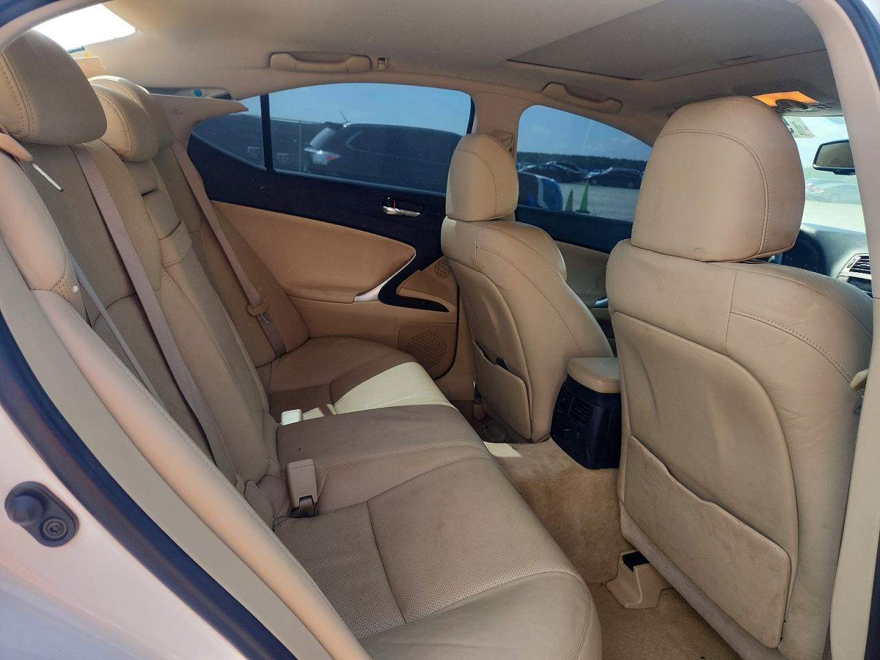 2006 Lexus Is 350 Base White vin: JTHBE262762005478