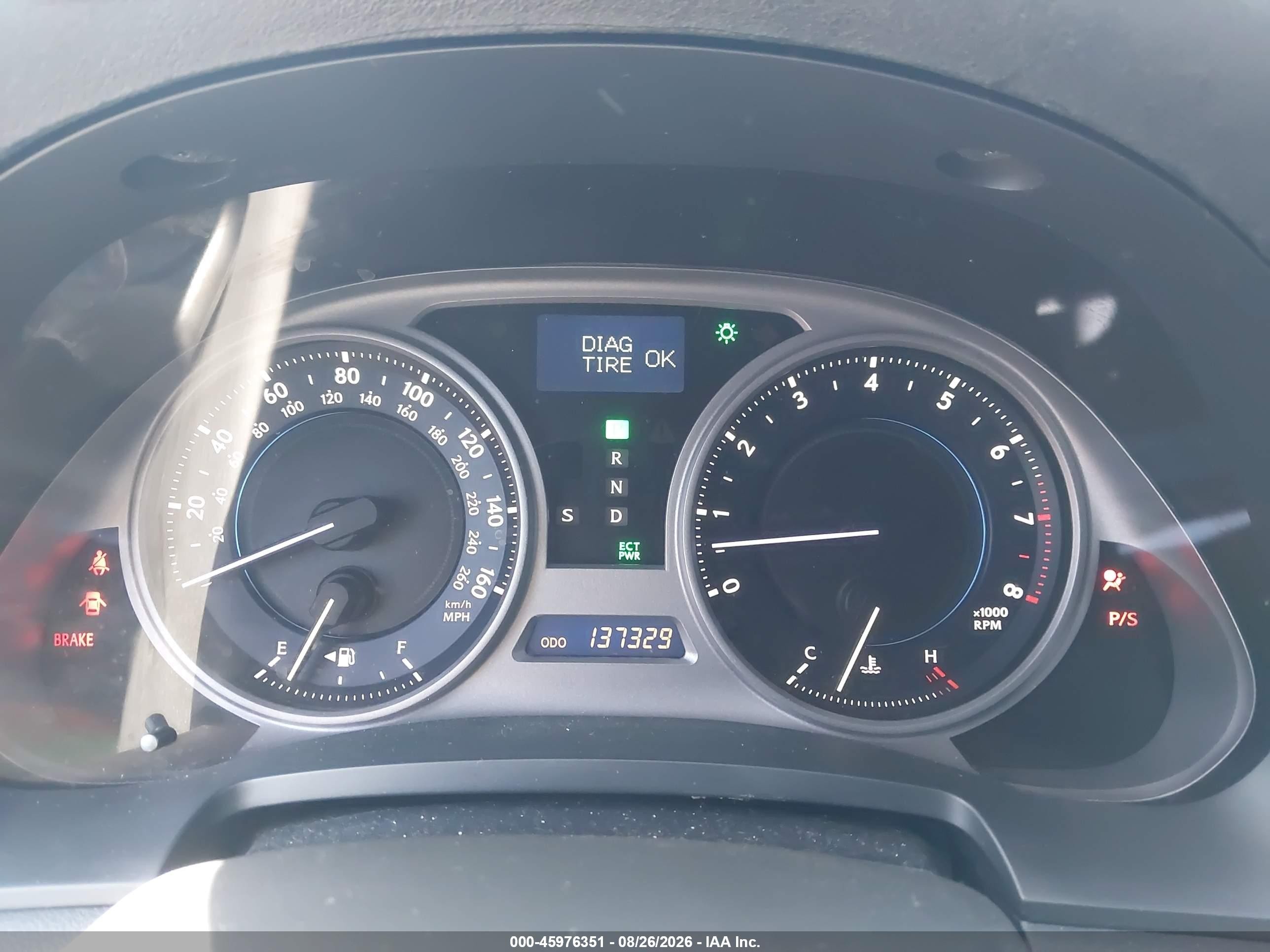 2006 Lexus Is 350 Silver vin: JTHBE262765000974