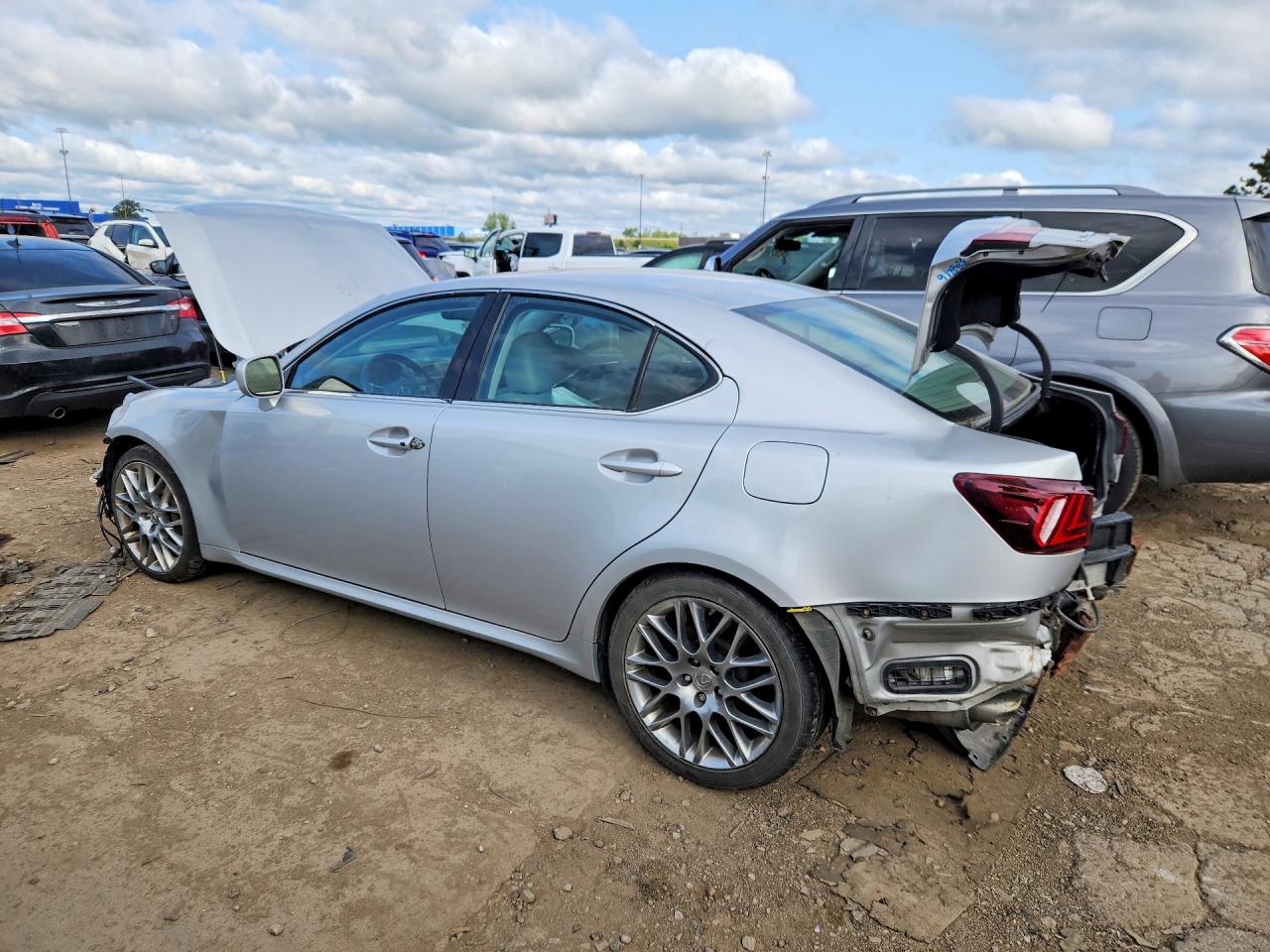 2006 Lexus Is 350 Silver vin: JTHBE262765004362