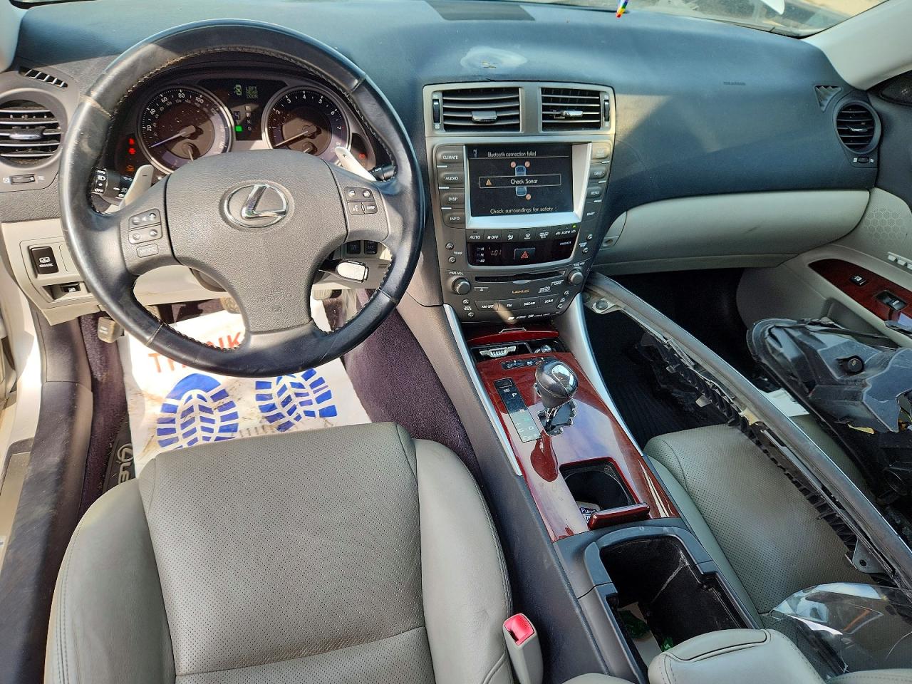 2006 Lexus Is 350 Silver vin: JTHBE262765004362