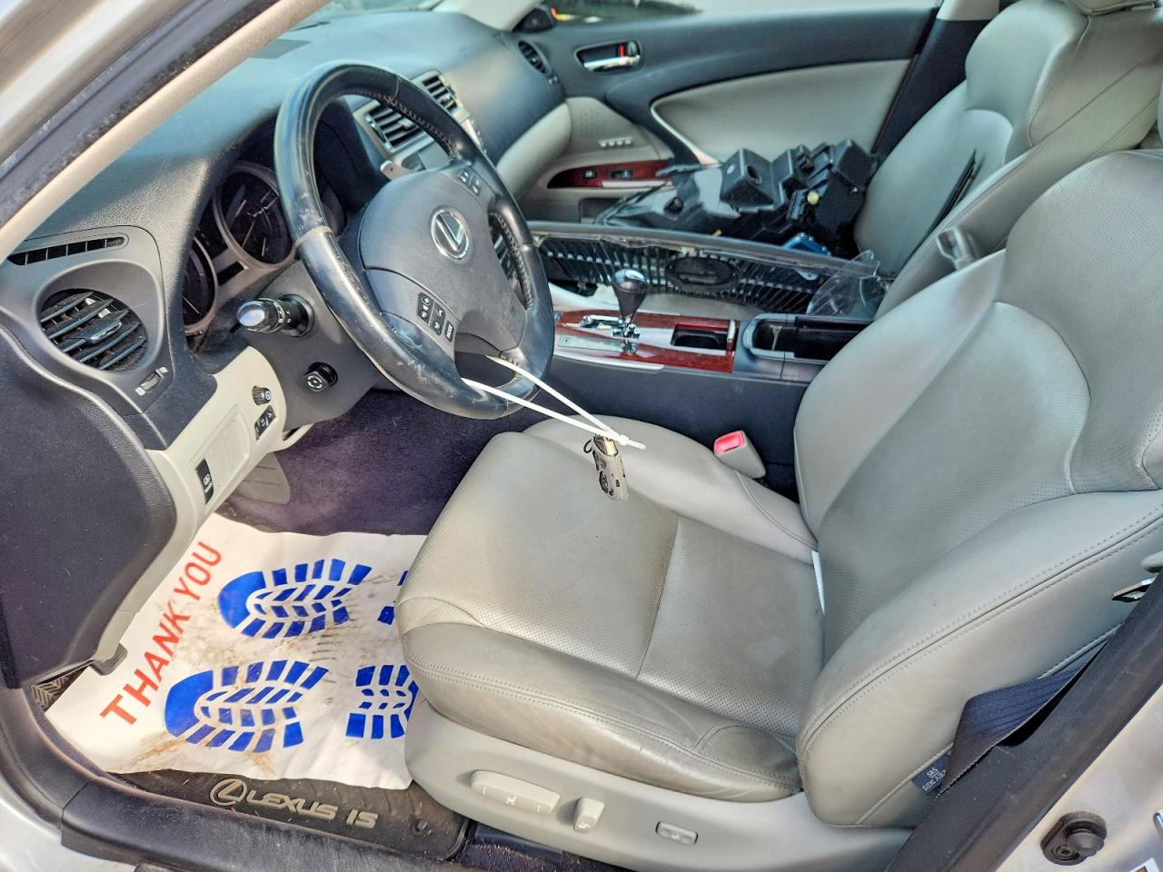 2006 Lexus Is 350 Silver vin: JTHBE262765004362