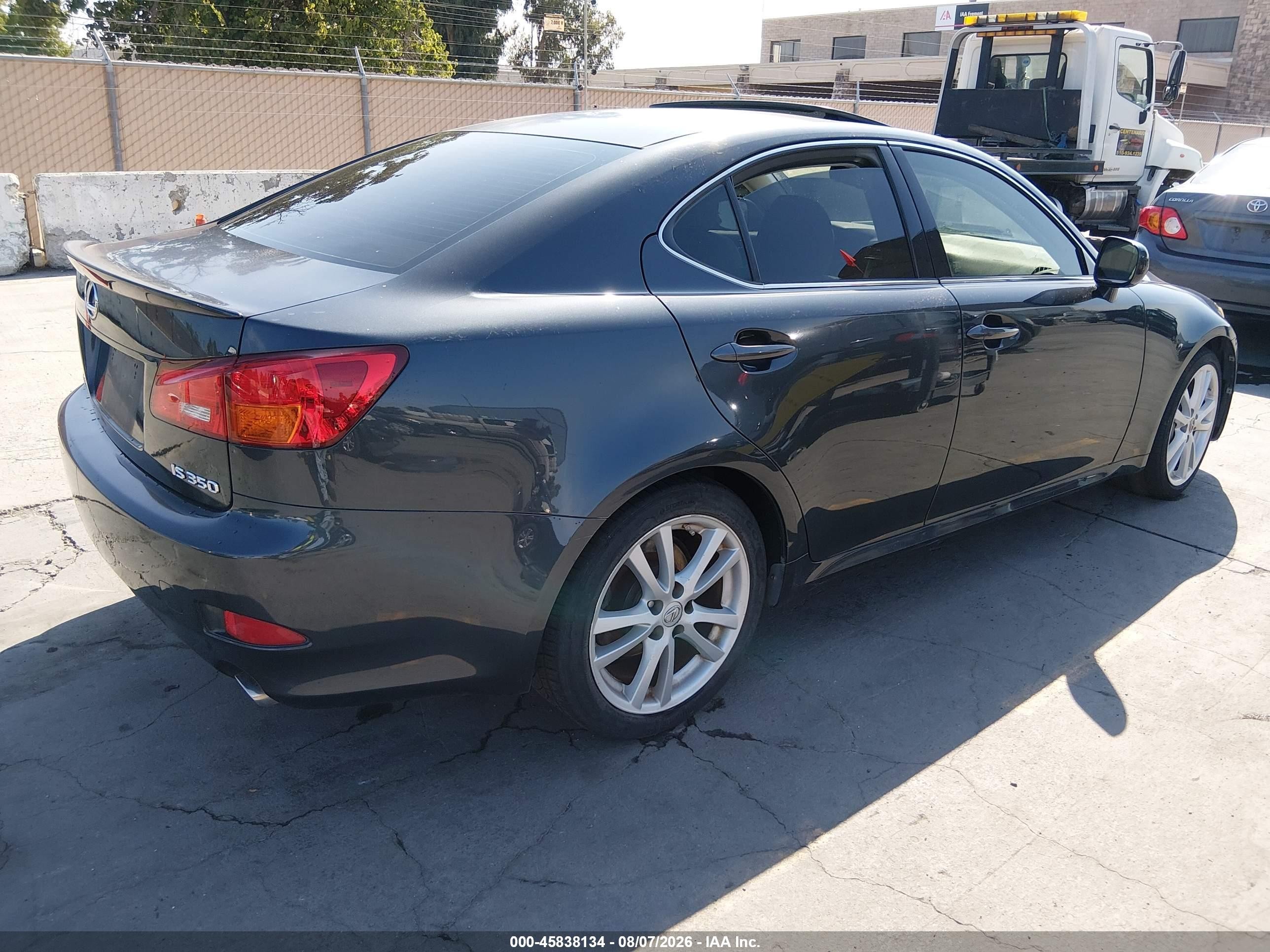 2006 Lexus Is 350   Gray vin: JTHBE262765011599