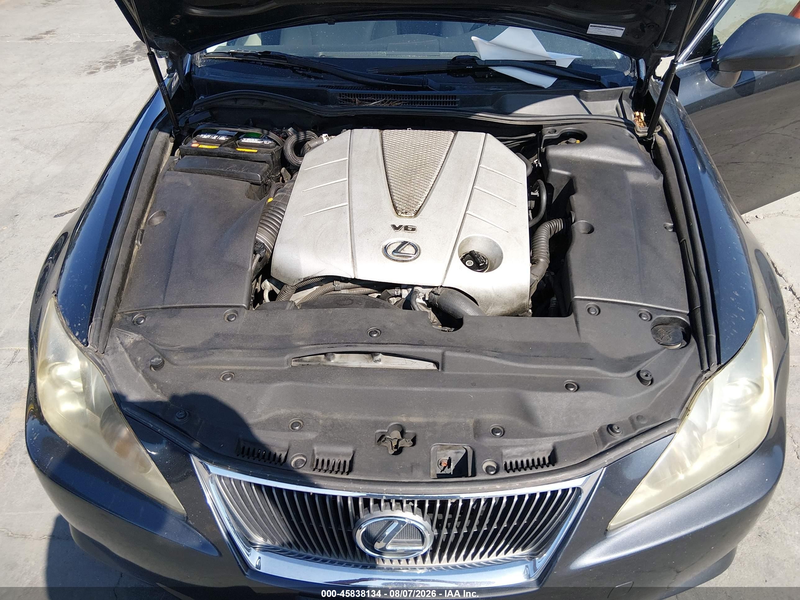 2006 Lexus Is 350   Gray vin: JTHBE262765011599