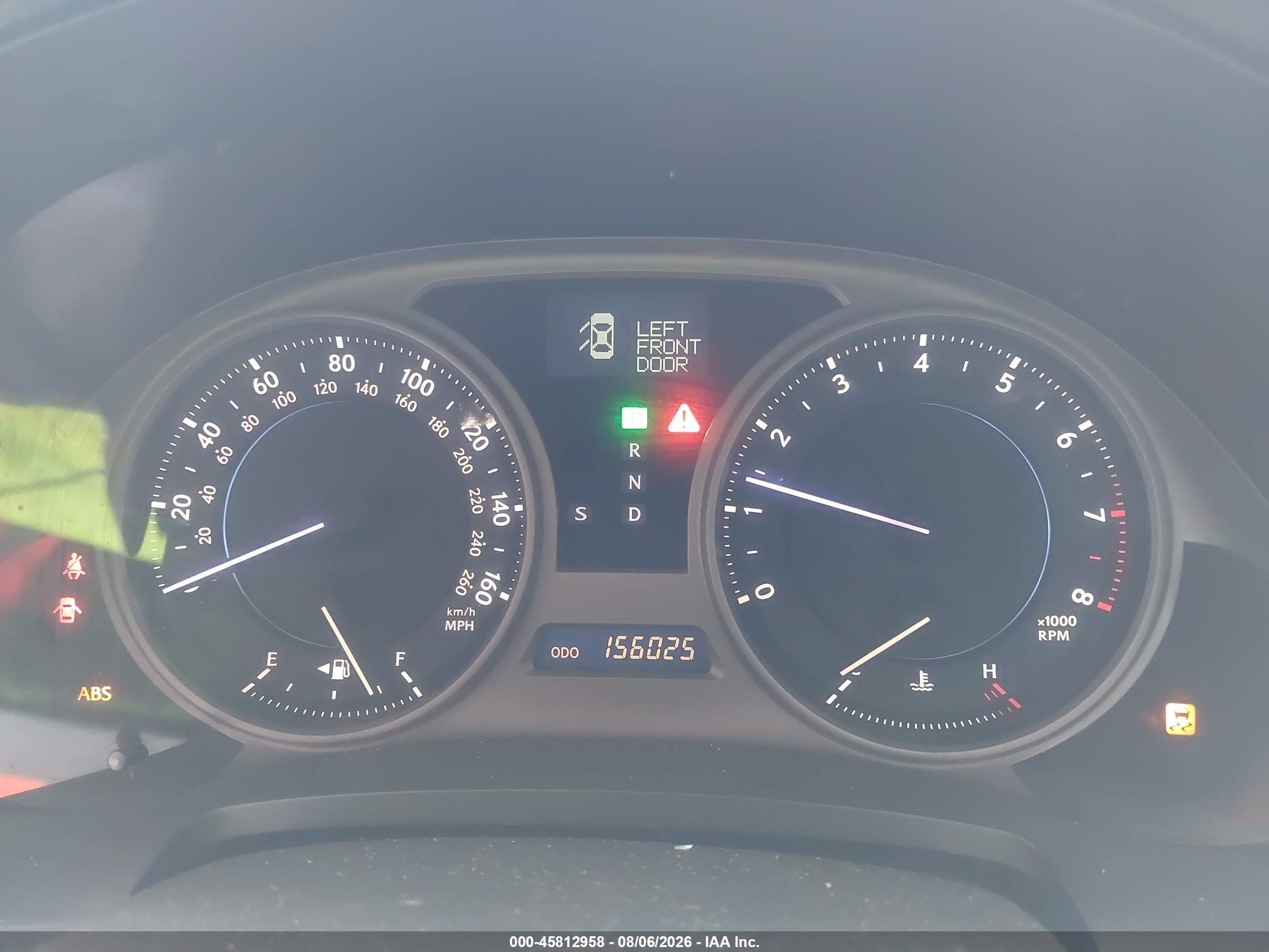 2008 Lexus Is 350   Black vin: JTHBE262782015799