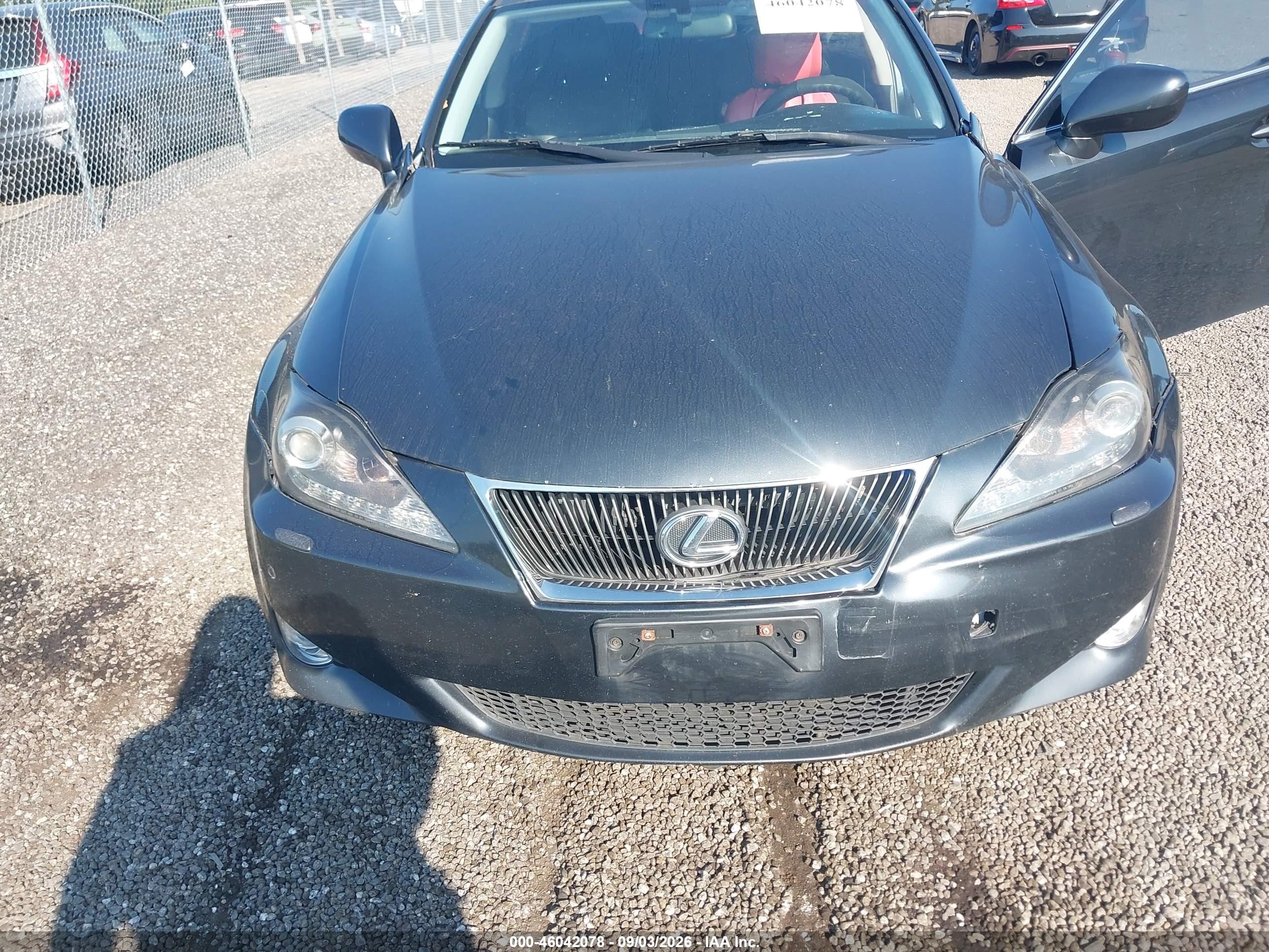2008 Lexus Is 350   Blue vin: JTHBE262785020595