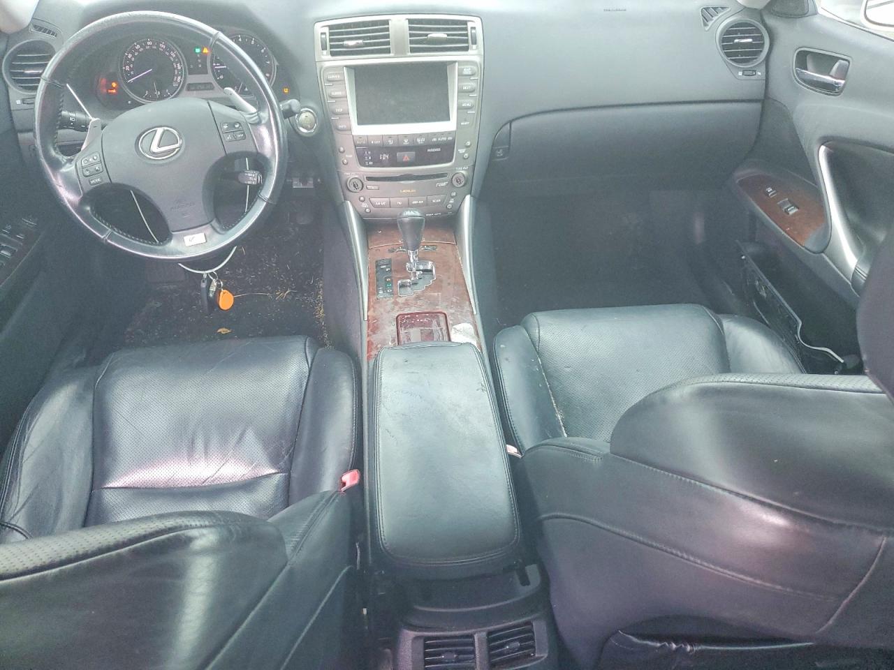 2008 Lexus Is 350 Silver vin: JTHBE262785021603