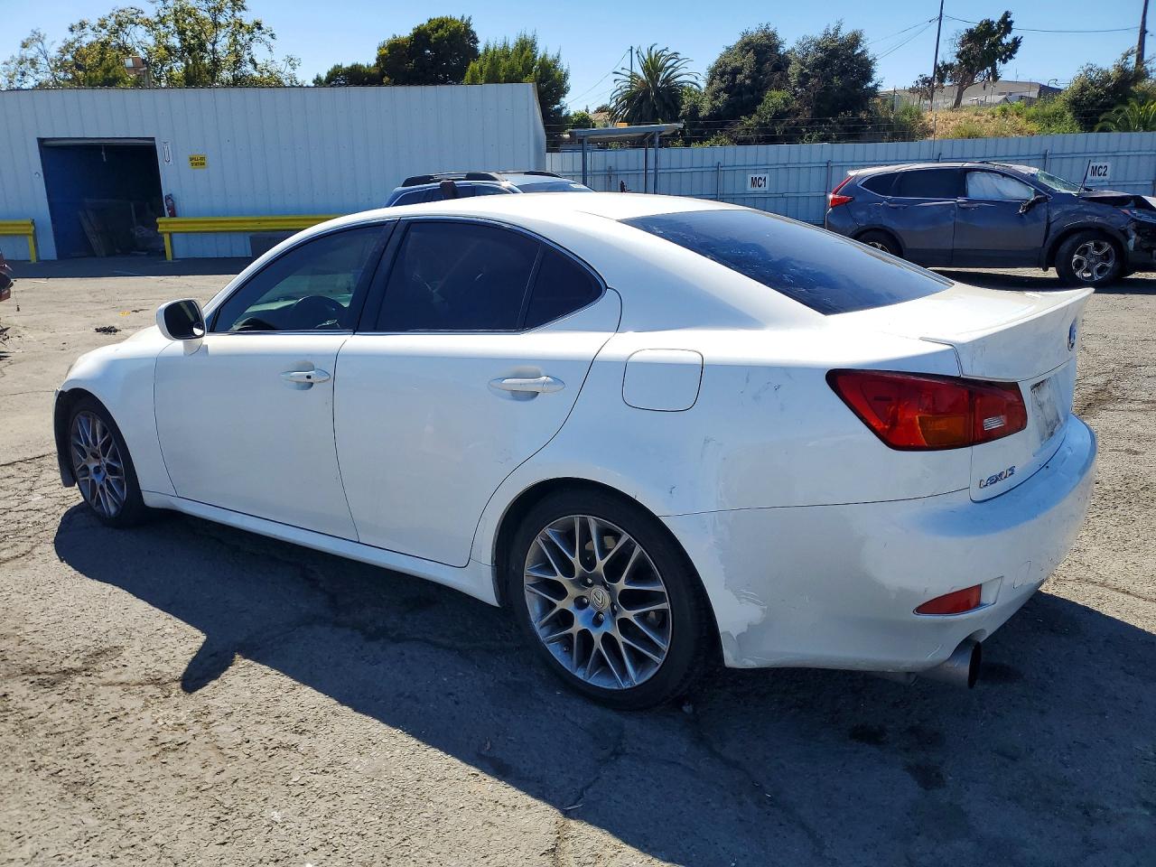 2006 Lexus Is 350 White vin: JTHBE262865002569
