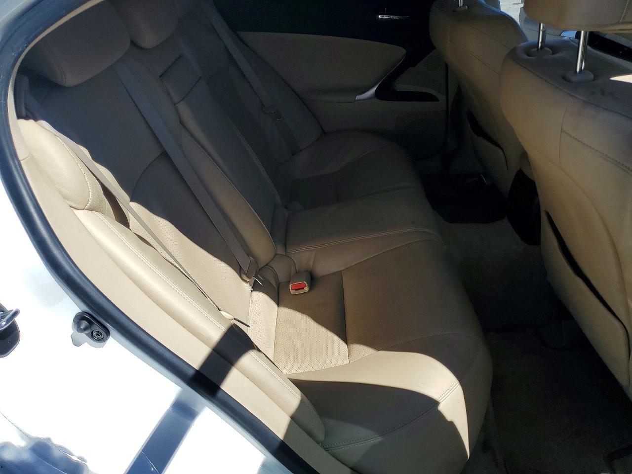 2006 Lexus Is 350 White vin: JTHBE262865002569