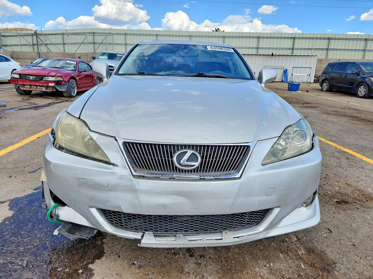 2006 Lexus Is 350 Silver vin: JTHBE262865003642