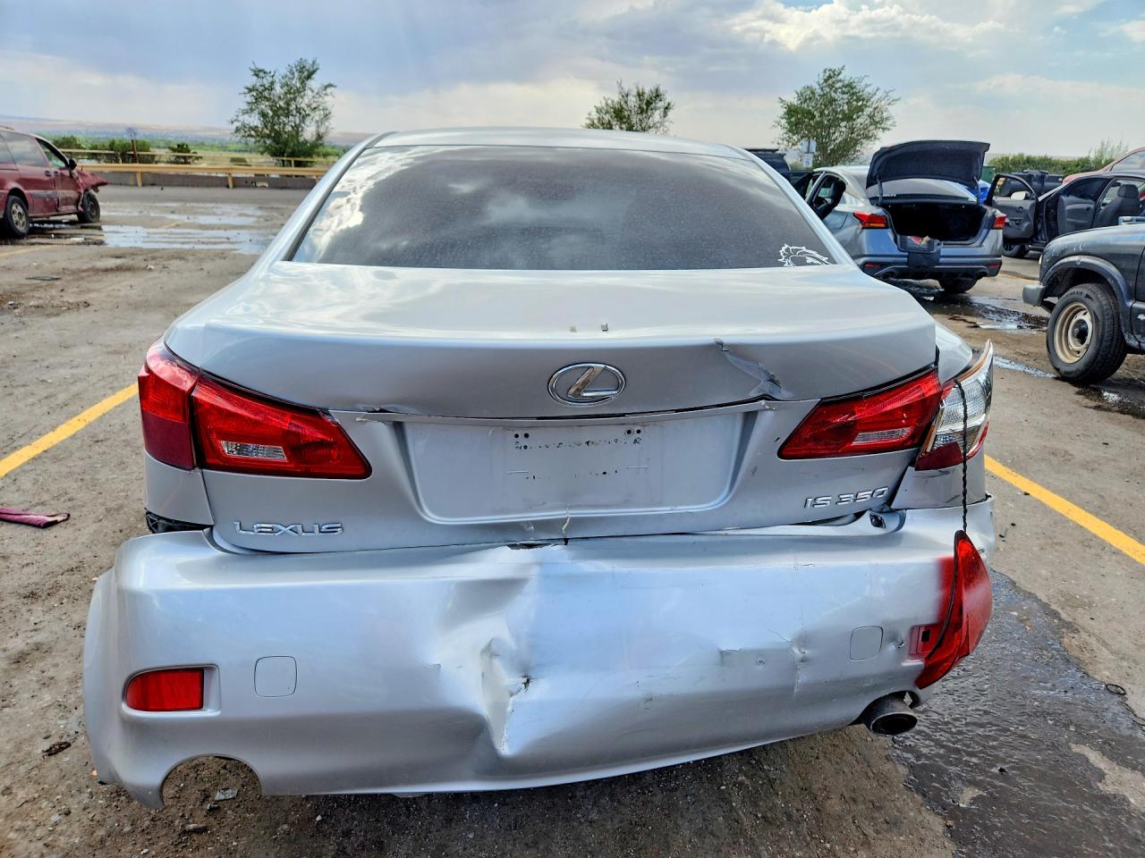2006 Lexus Is 350 Silver vin: JTHBE262865003642