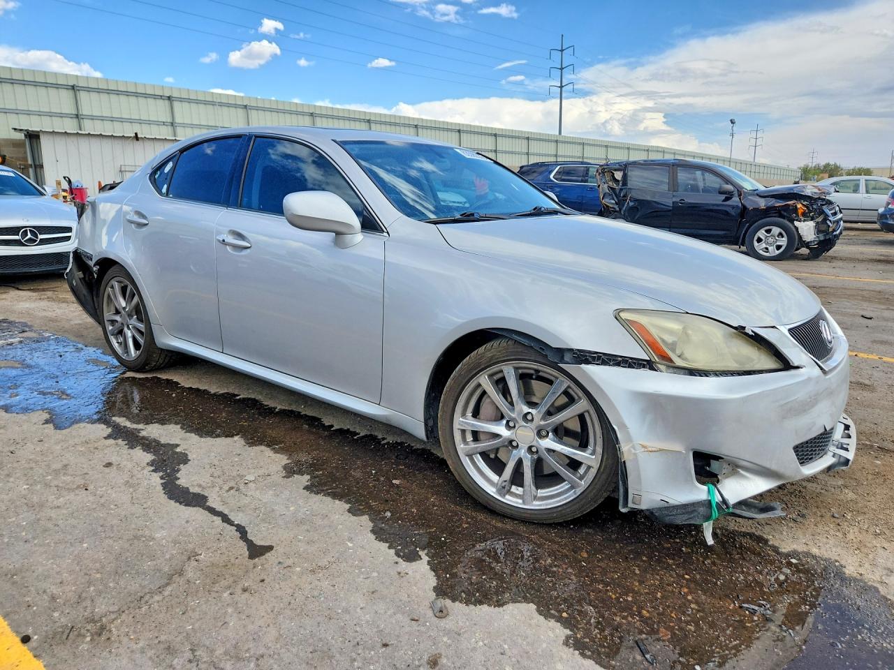 2006 Lexus Is 350 Silver vin: JTHBE262865003642