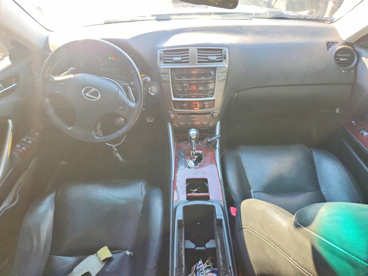 2007 Lexus Is 350 Black vin: JTHBE262872011341