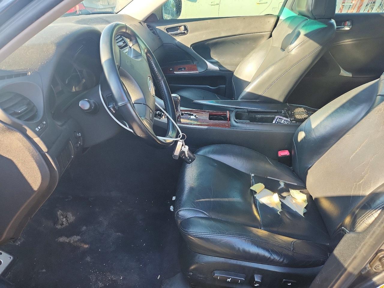 2007 Lexus Is 350 Black vin: JTHBE262872011341