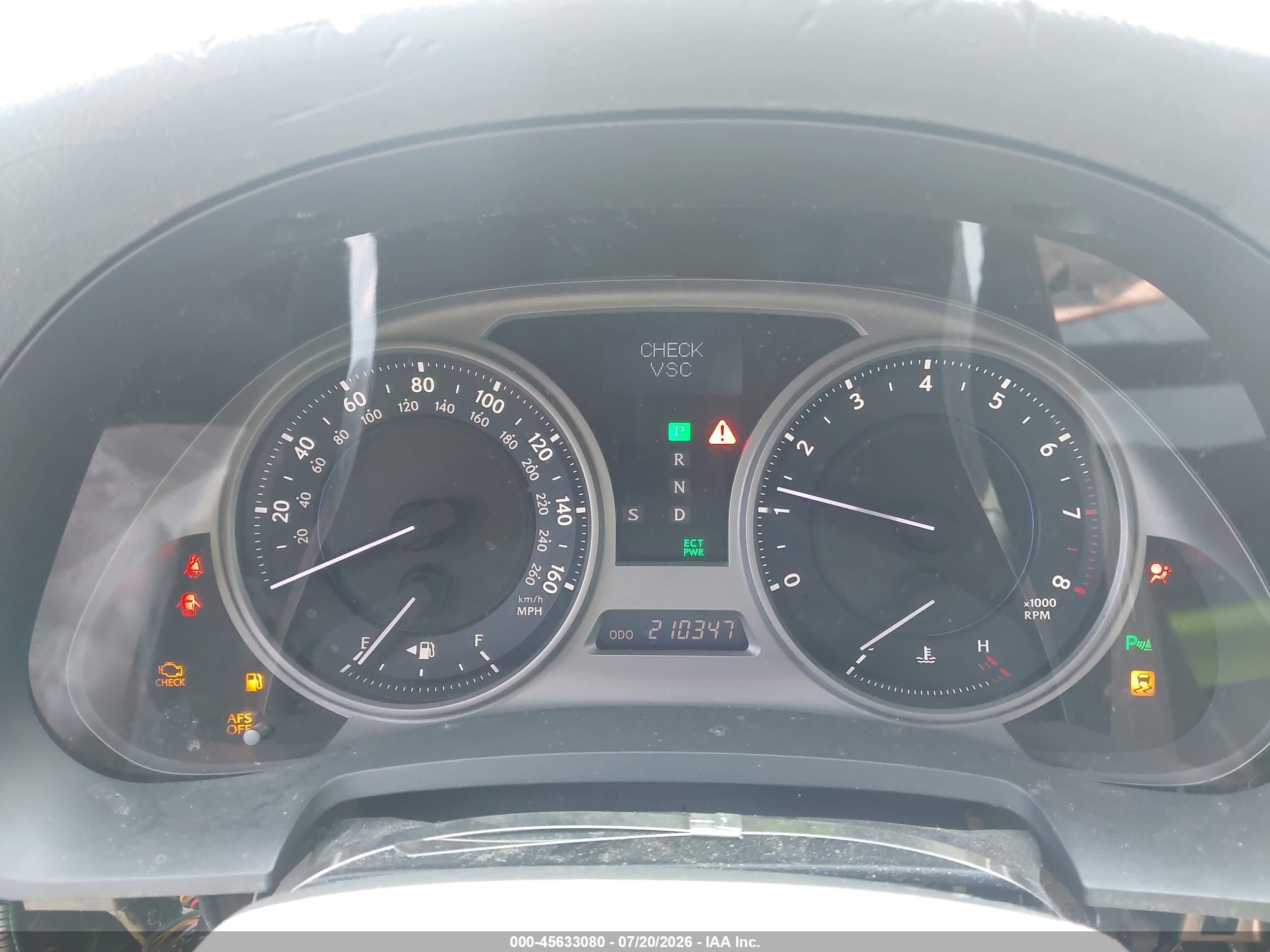 2007 Lexus Is 350   Silver vin: JTHBE262875014142