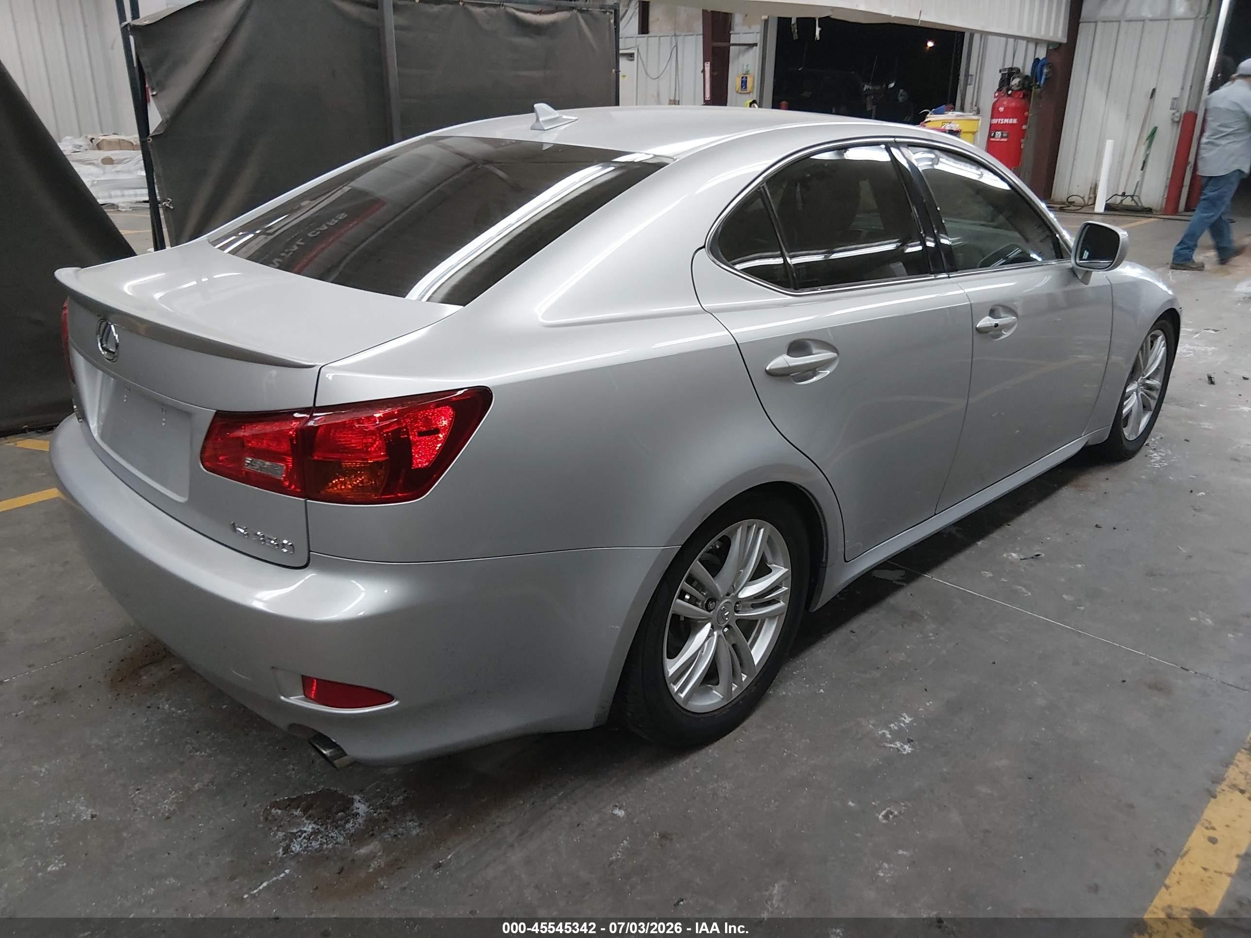 2008 Lexus Is 350   Silver vin: JTHBE262882013981