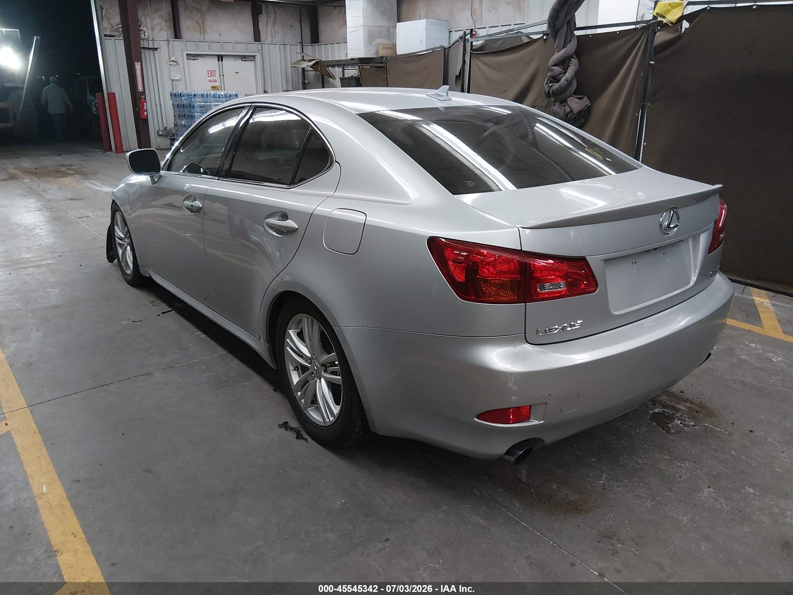 2008 Lexus Is 350   Silver vin: JTHBE262882013981