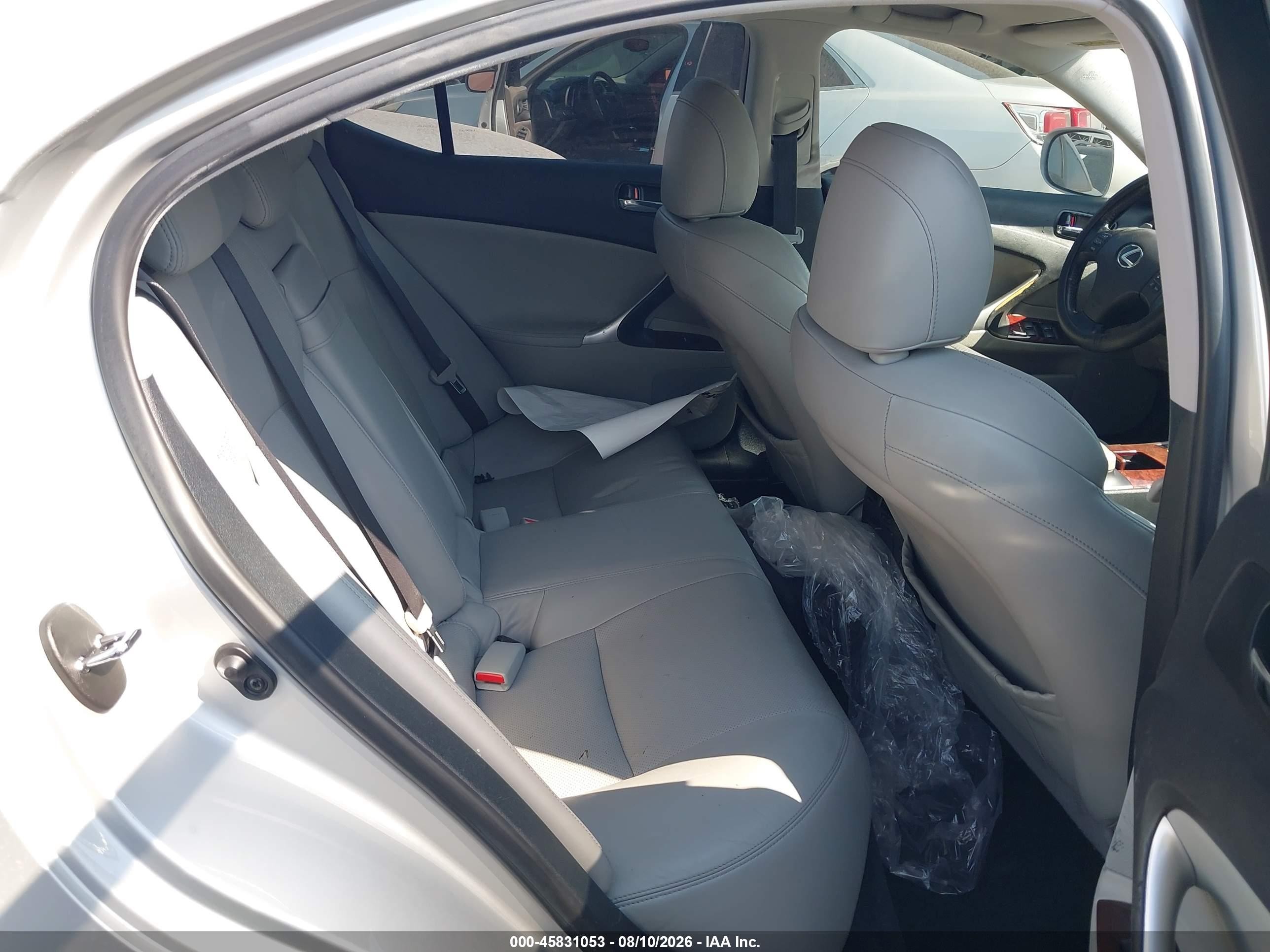 2008 Lexus Is 350   Silver vin: JTHBE262882013981