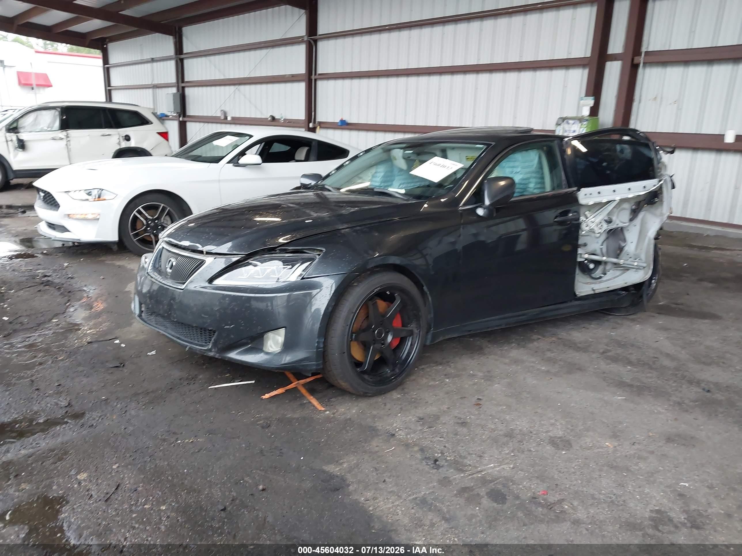 2008 Lexus Is 350   Синий vin: JTHBE262882015102