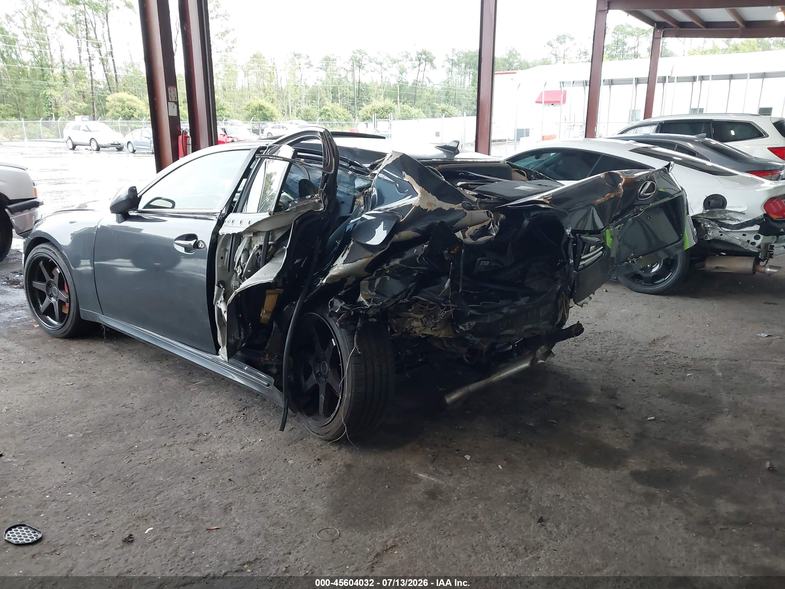 2008 Lexus Is 350   Синий vin: JTHBE262882015102