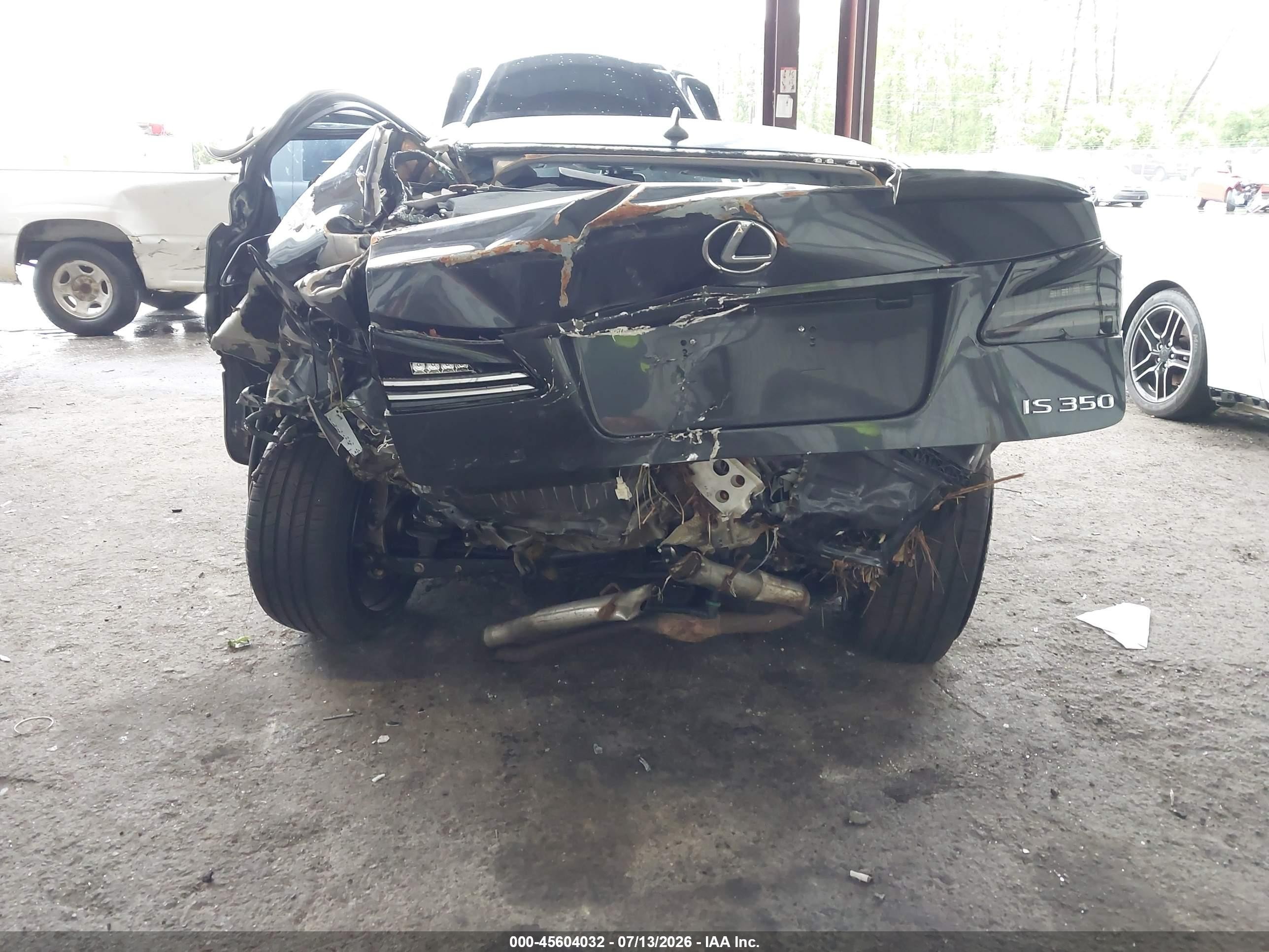2008 Lexus Is 350   Синий vin: JTHBE262882015102