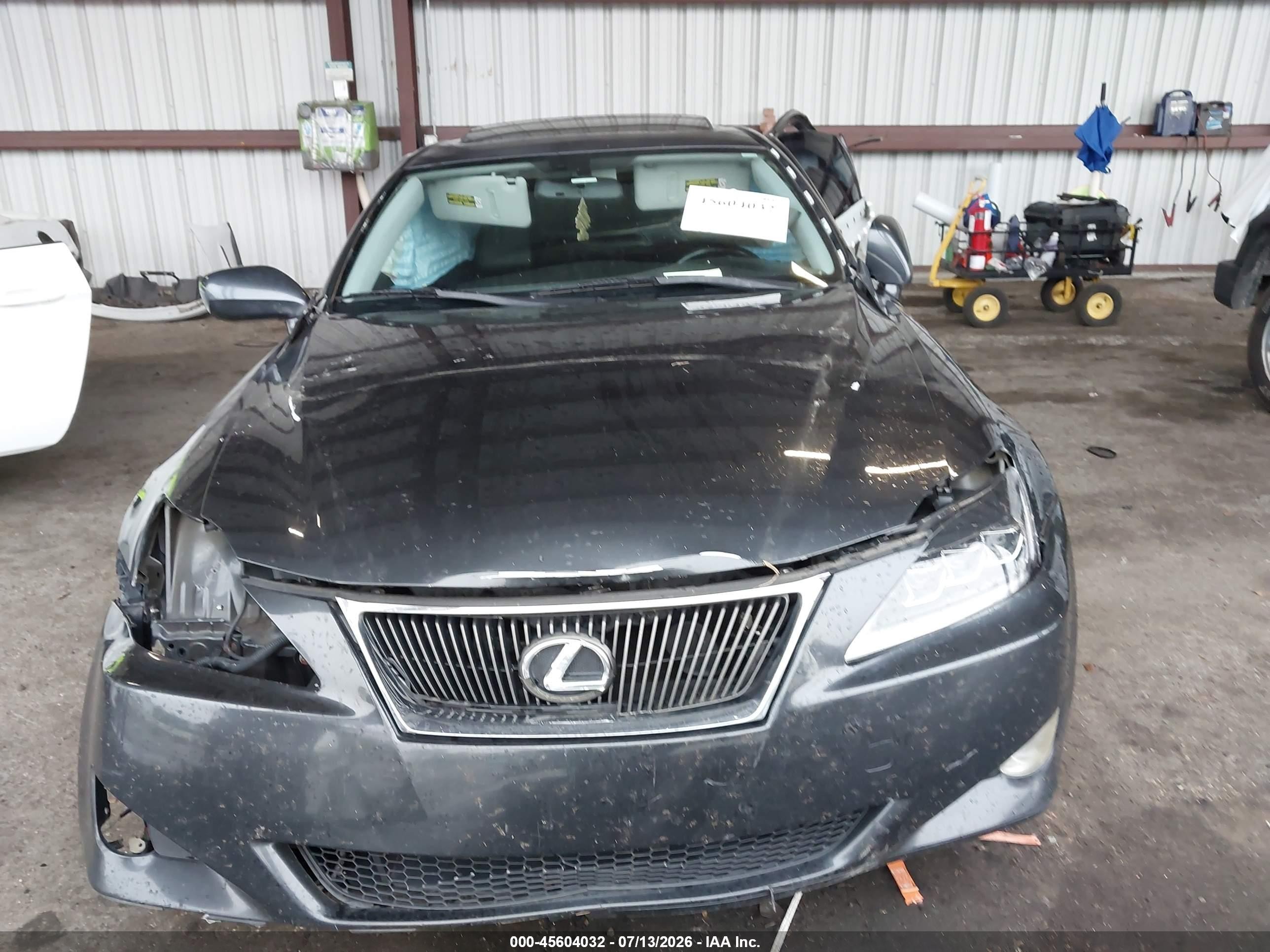 2008 Lexus Is 350   Синий vin: JTHBE262882015102