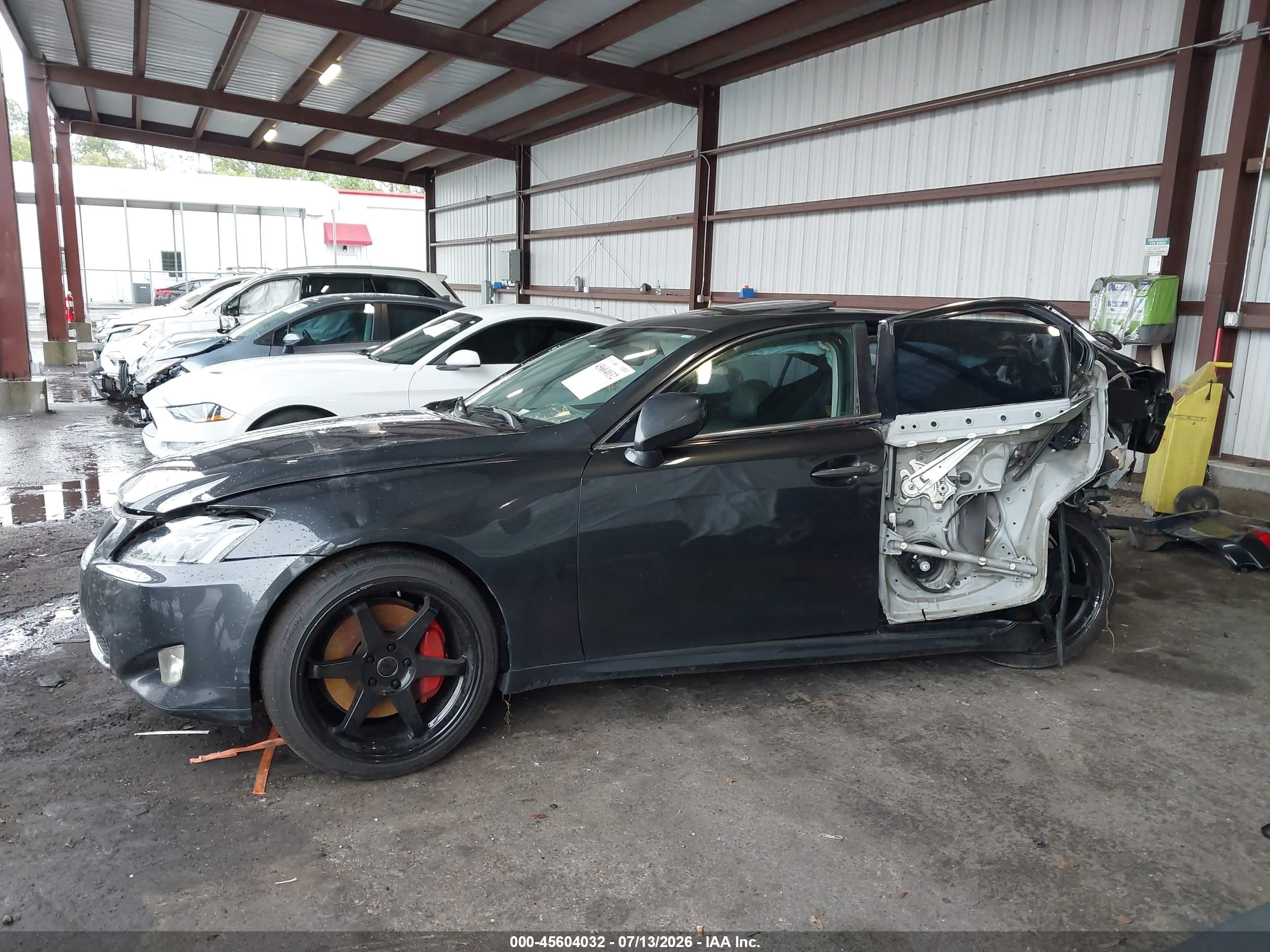 2008 Lexus Is 350   Синий vin: JTHBE262882015102