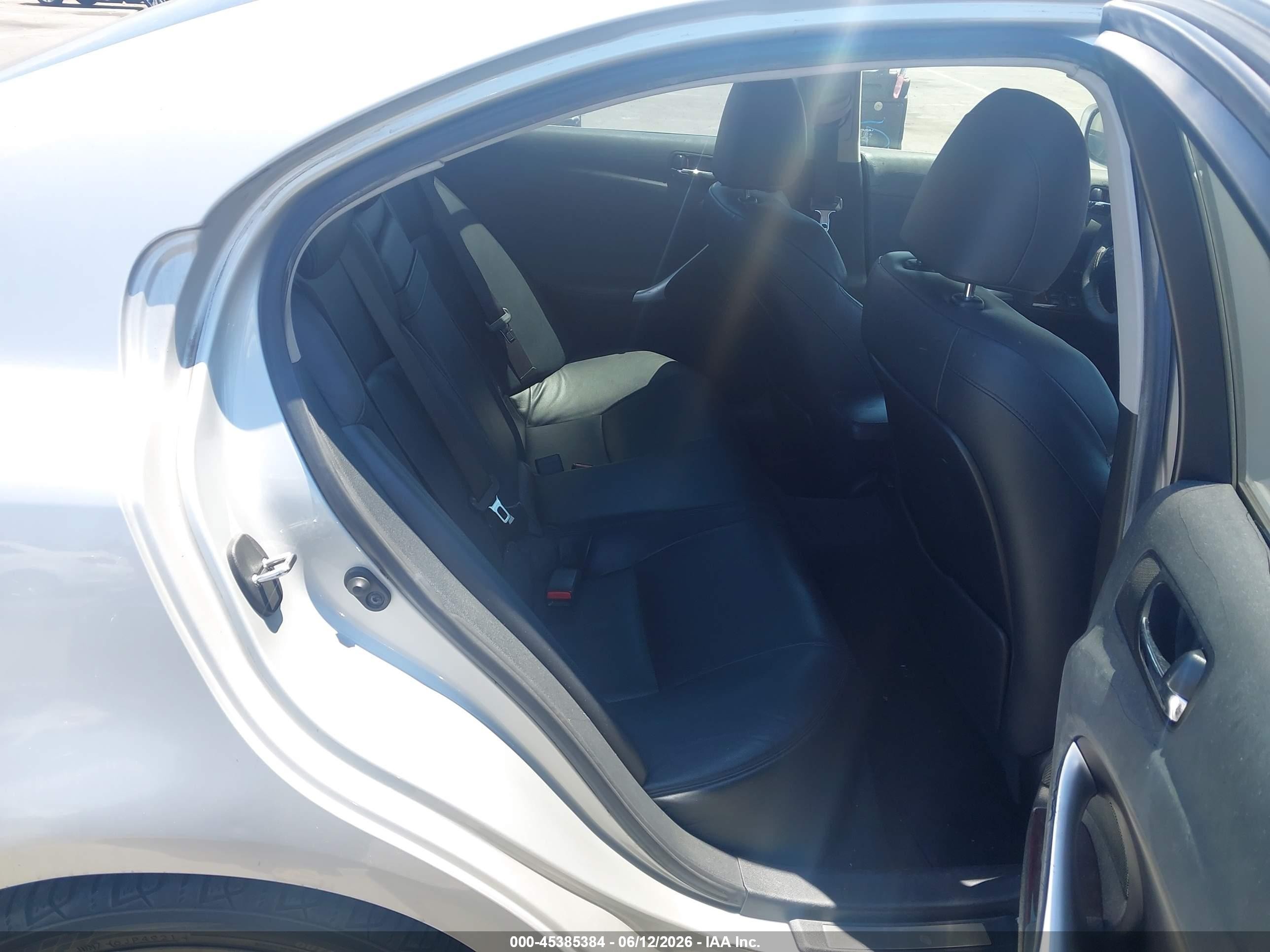 2006 Lexus Is 350 Silver vin: JTHBE262962006941