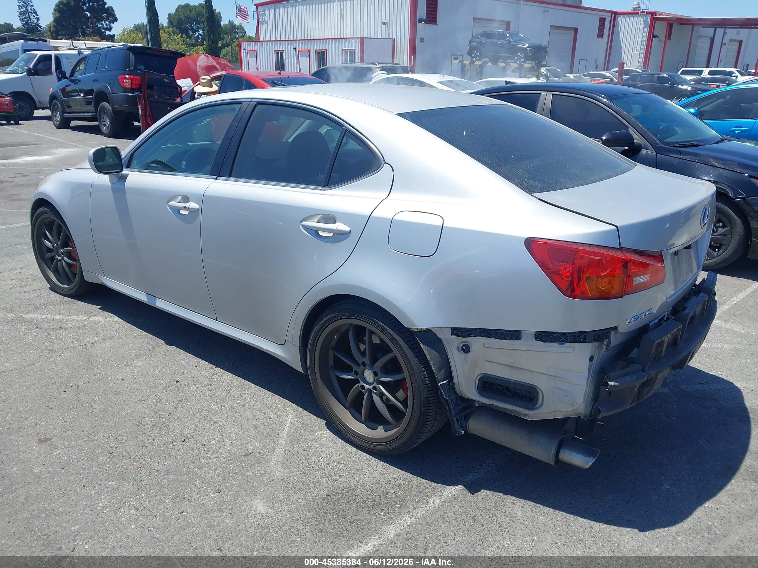2006 Lexus Is 350 Silver vin: JTHBE262962006941