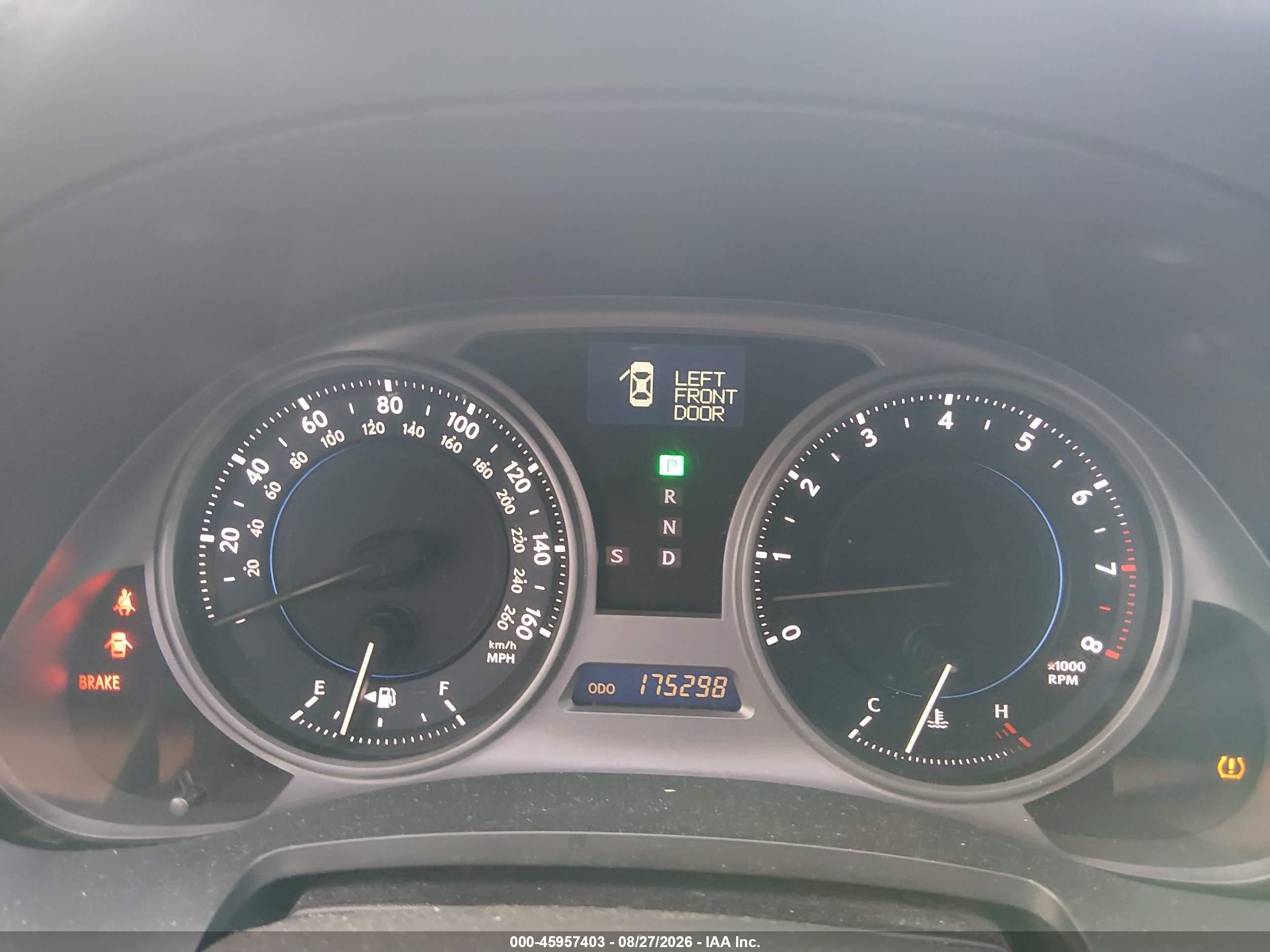2006 Lexus Is 350   Black vin: JTHBE262965005657