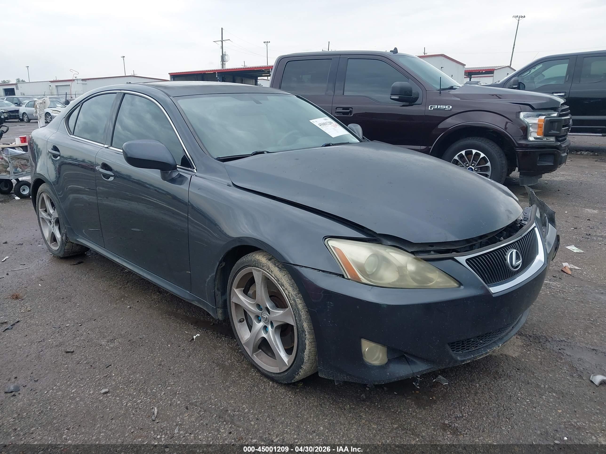 2007 Lexus Is 350   Black vin: JTHBE262972009940