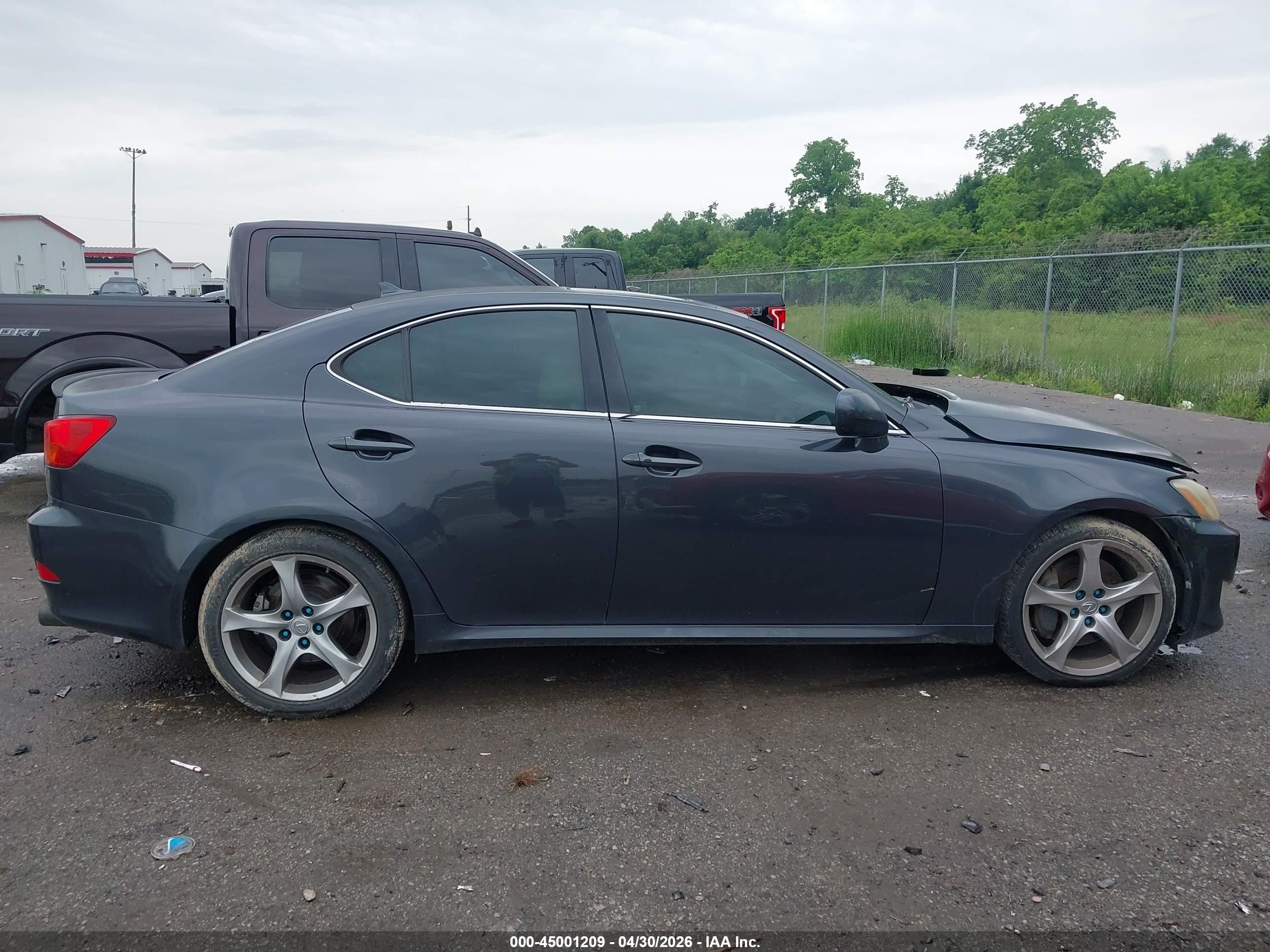 2007 Lexus Is 350   Black vin: JTHBE262972009940